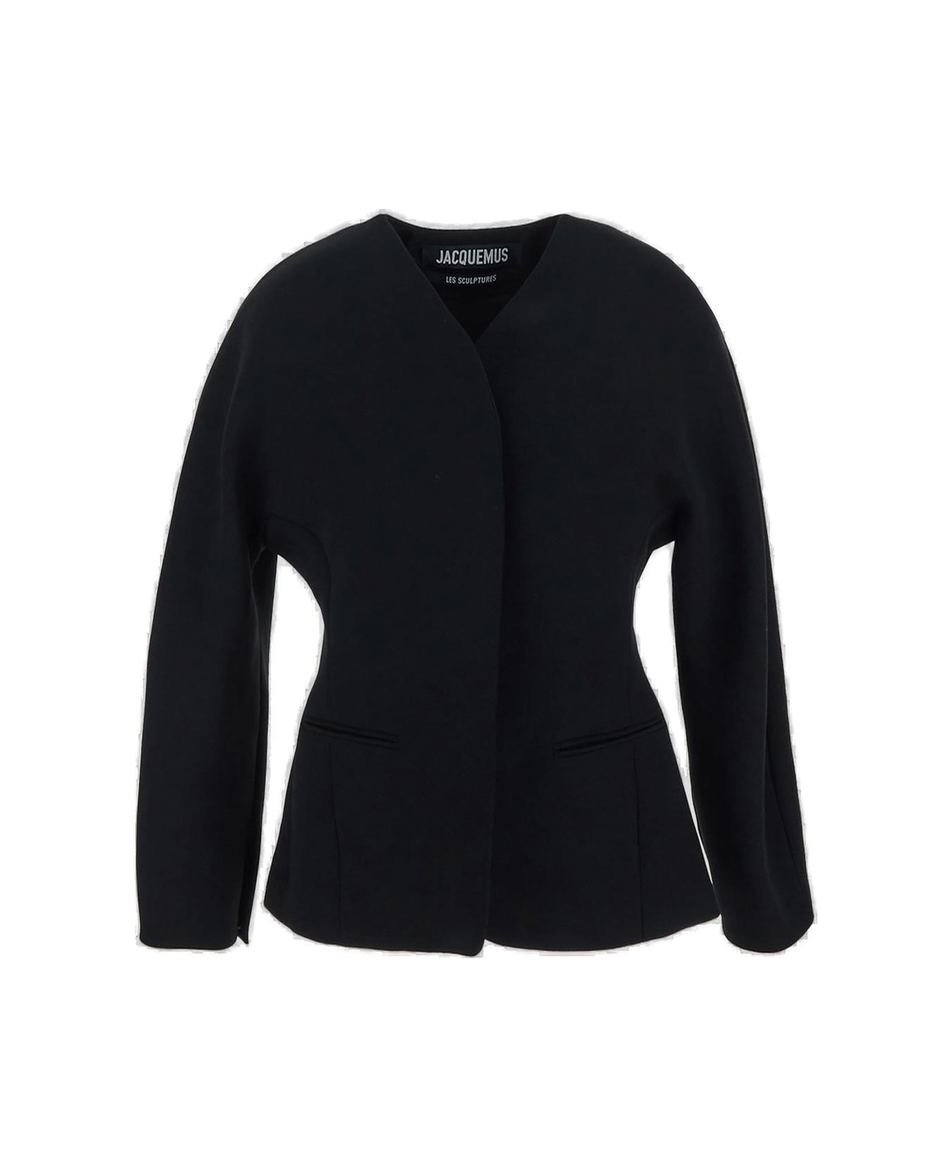 Jacquemus Fitted Jacket - BLACK