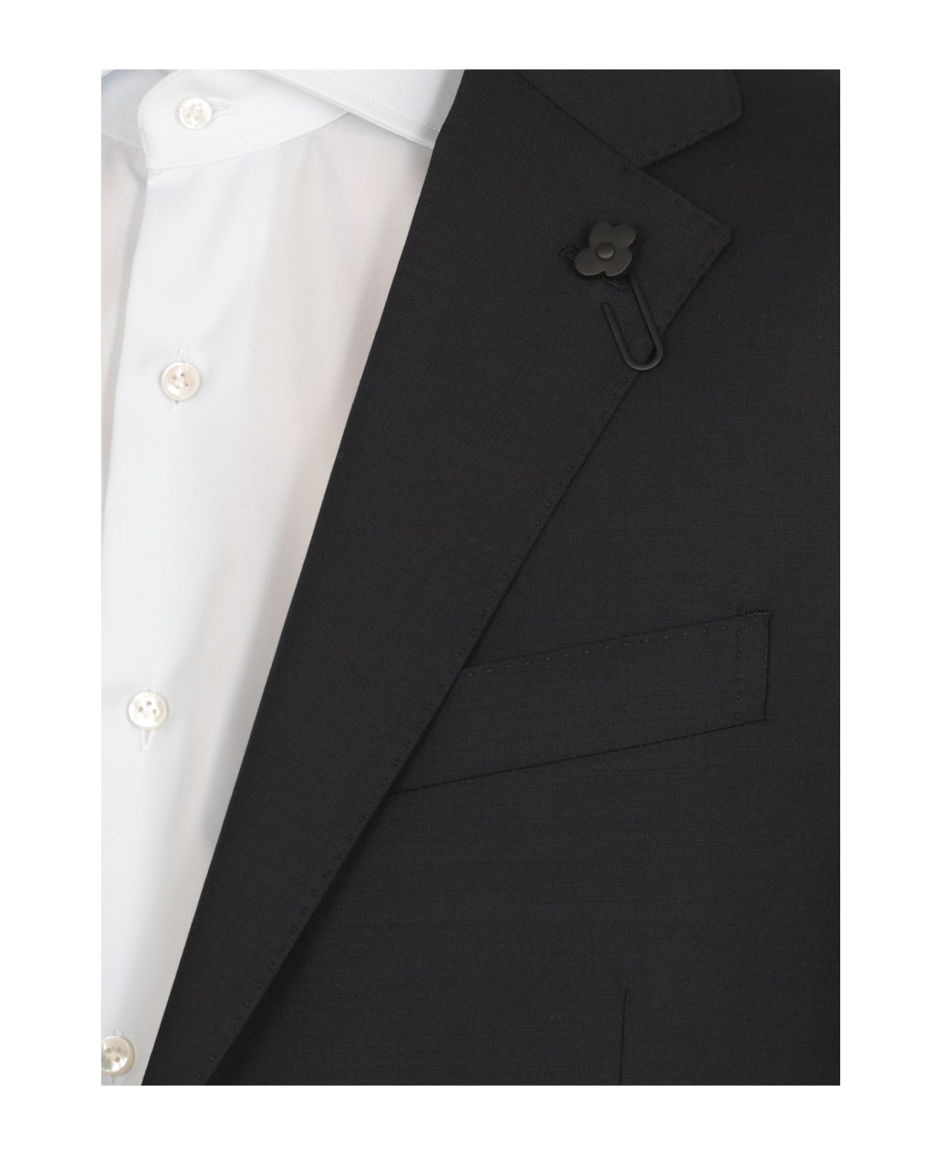 Lardini Wool Suit - Blue