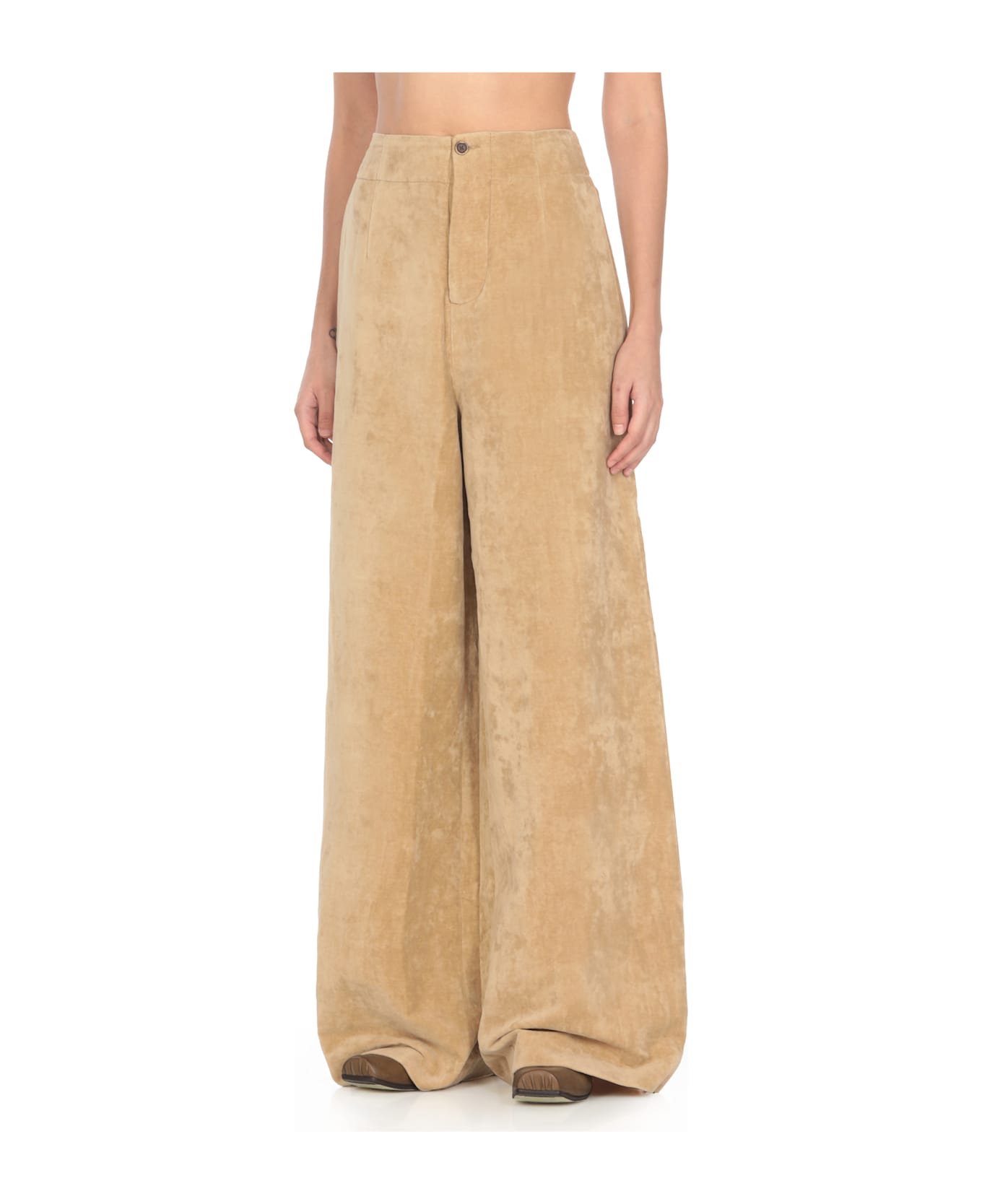 Uma Wang Punnet Pants - Beige