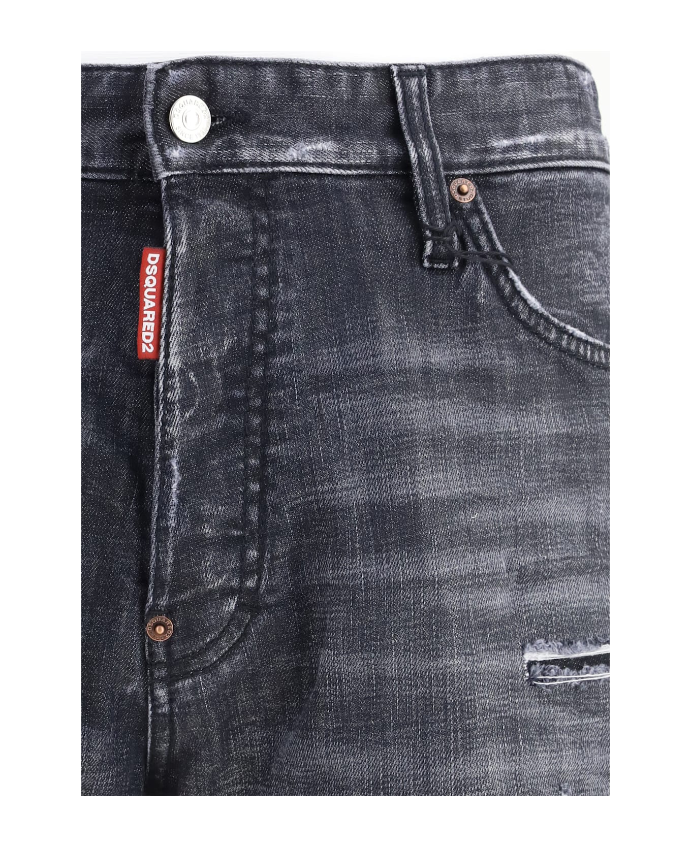 Dsquared2 Washed Marine Shorts