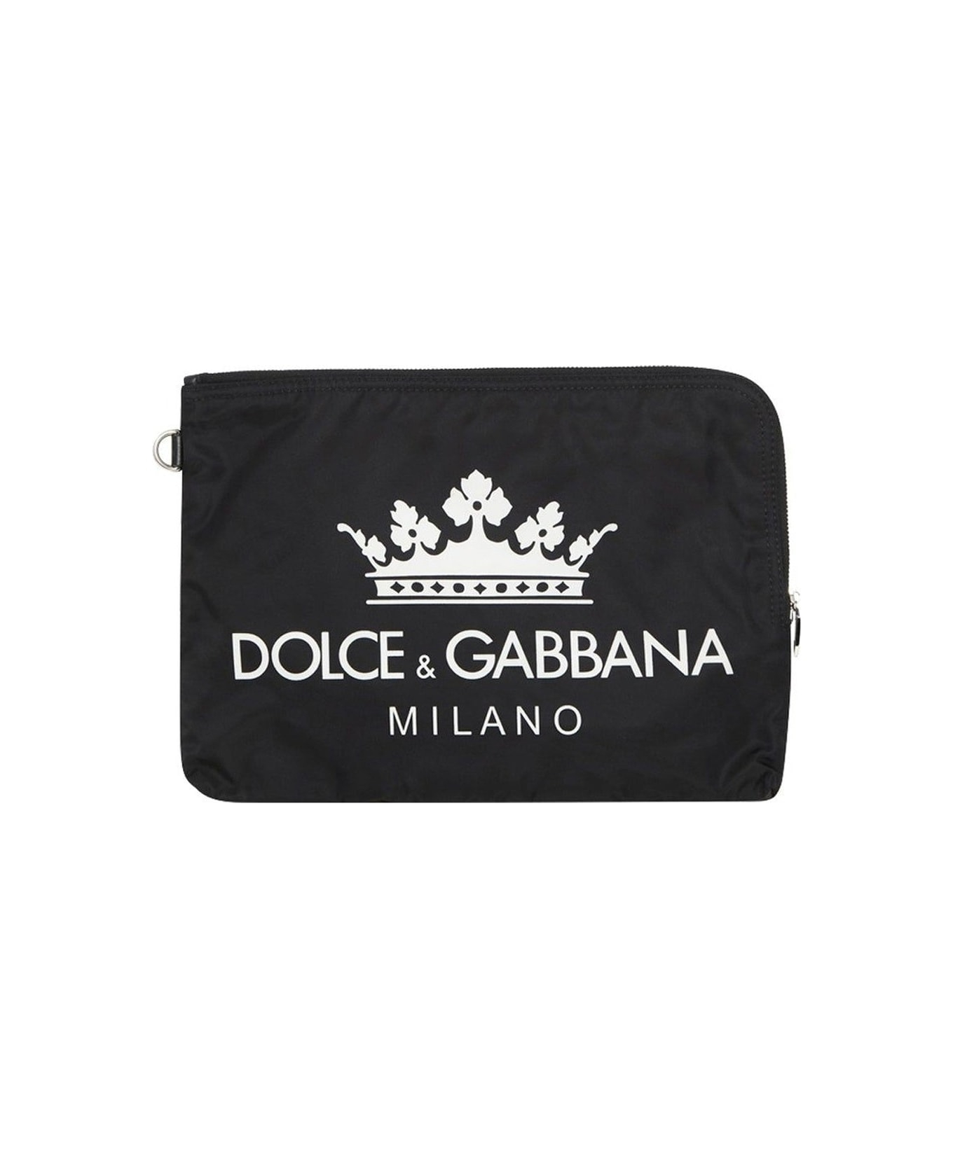 Dolce & Gabbana Logo Clutch - Black