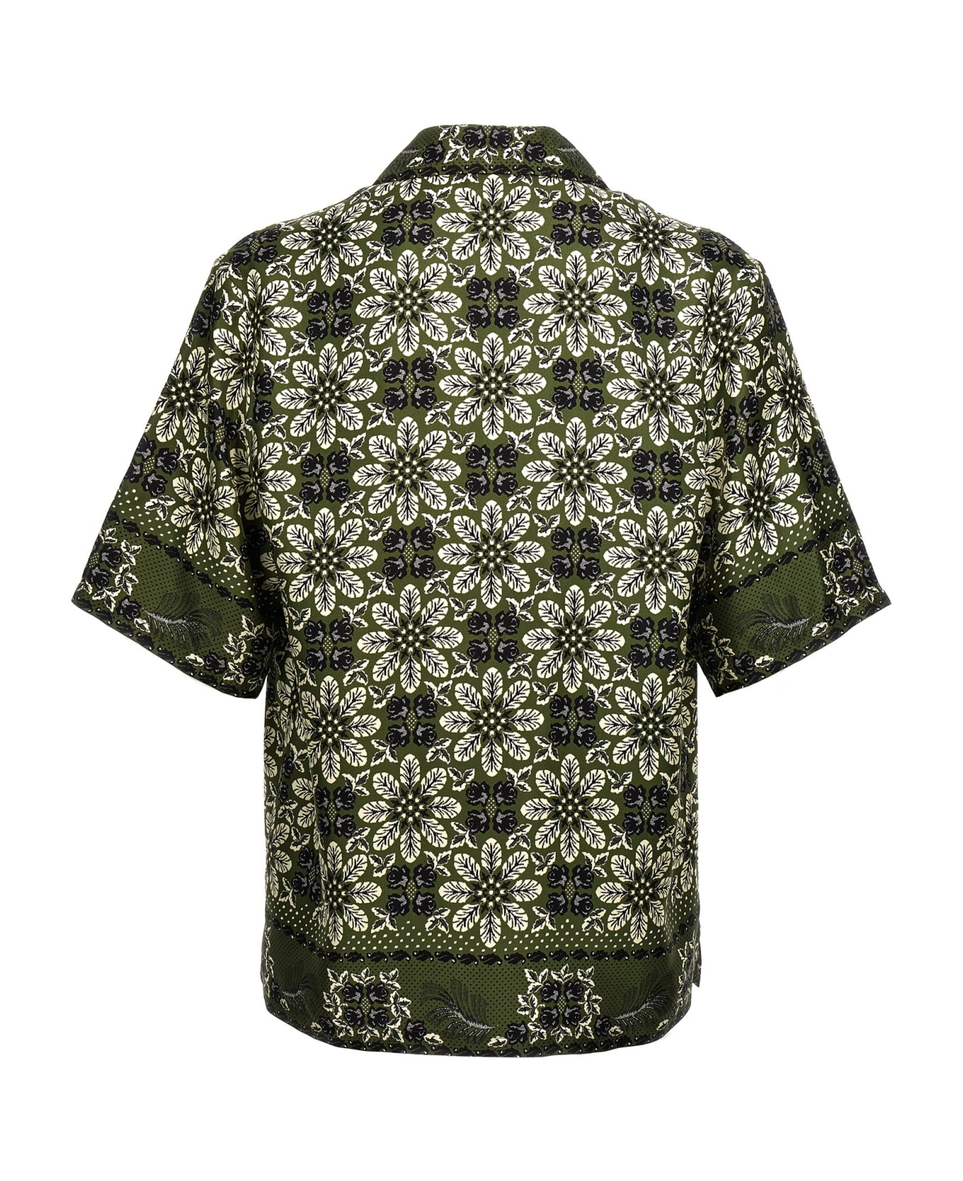 Etro Floral Print Shirt - Green