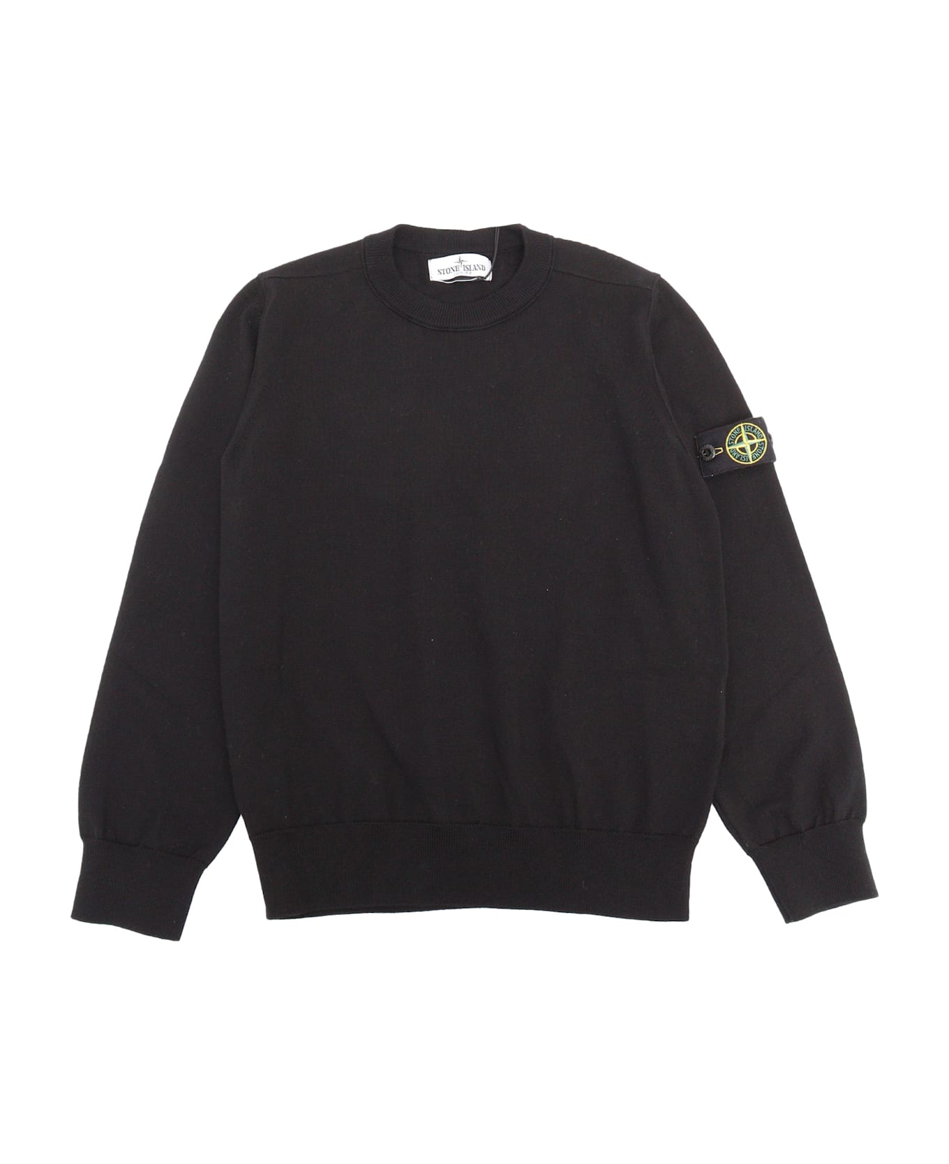 Stone Island Sweater - BLACK