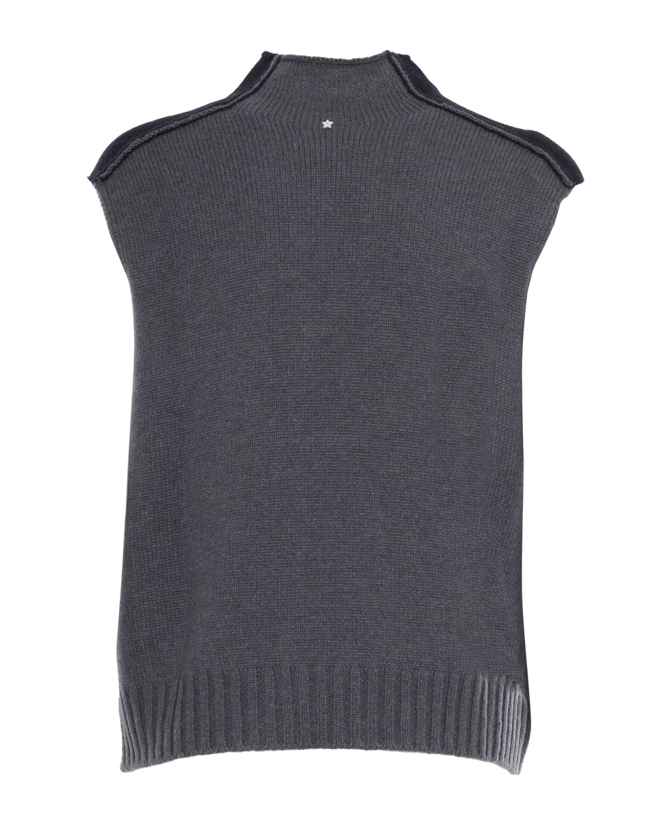 Lorena Antoniazzi Knit Vest - BLUE