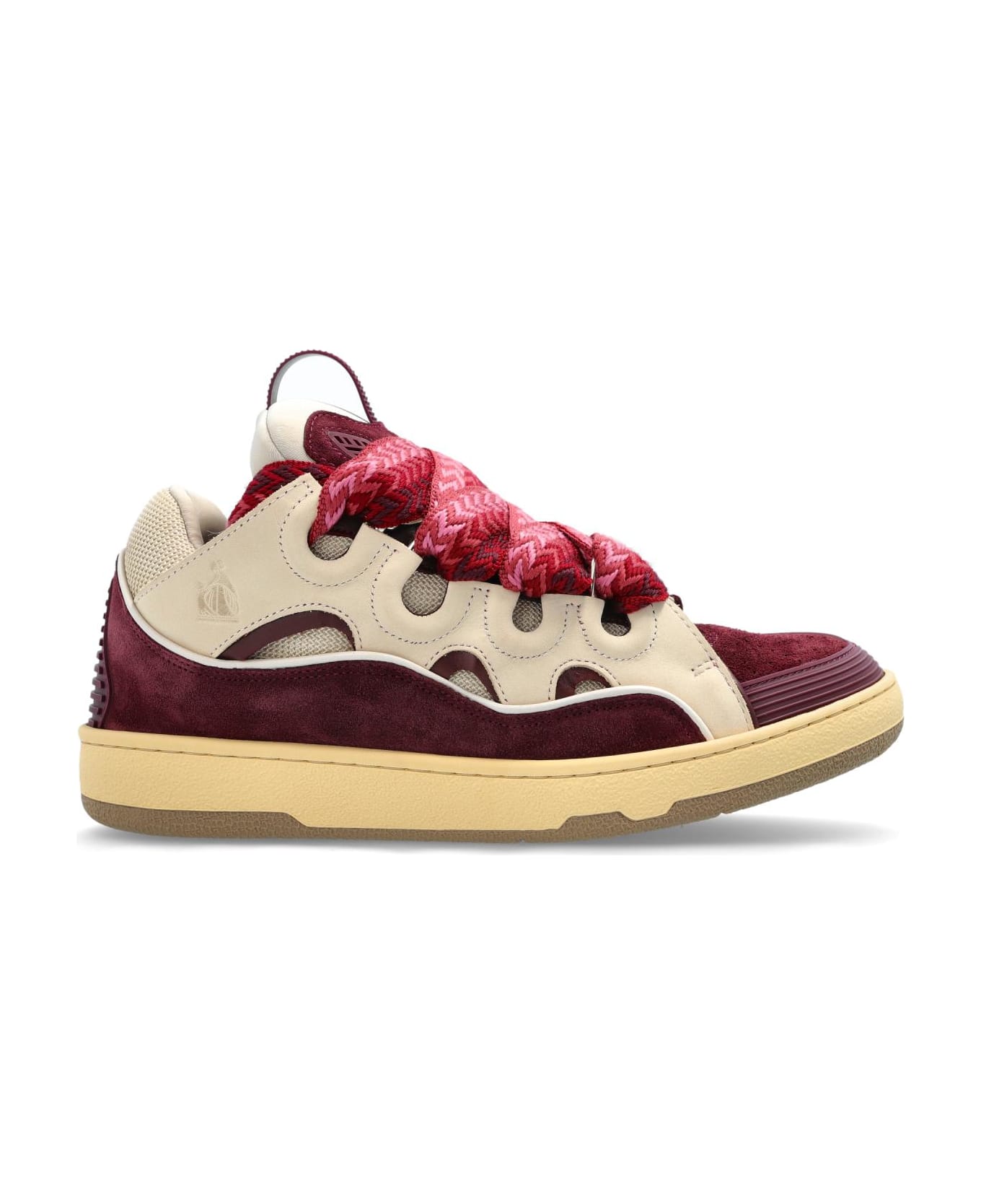 Lanvin 
curb
 Sports Shoes - BEIGE/BURGUNDY