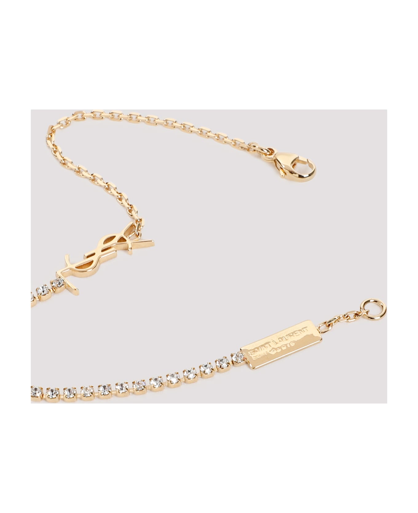 Saint Laurent Bracelet - Dore Crystal