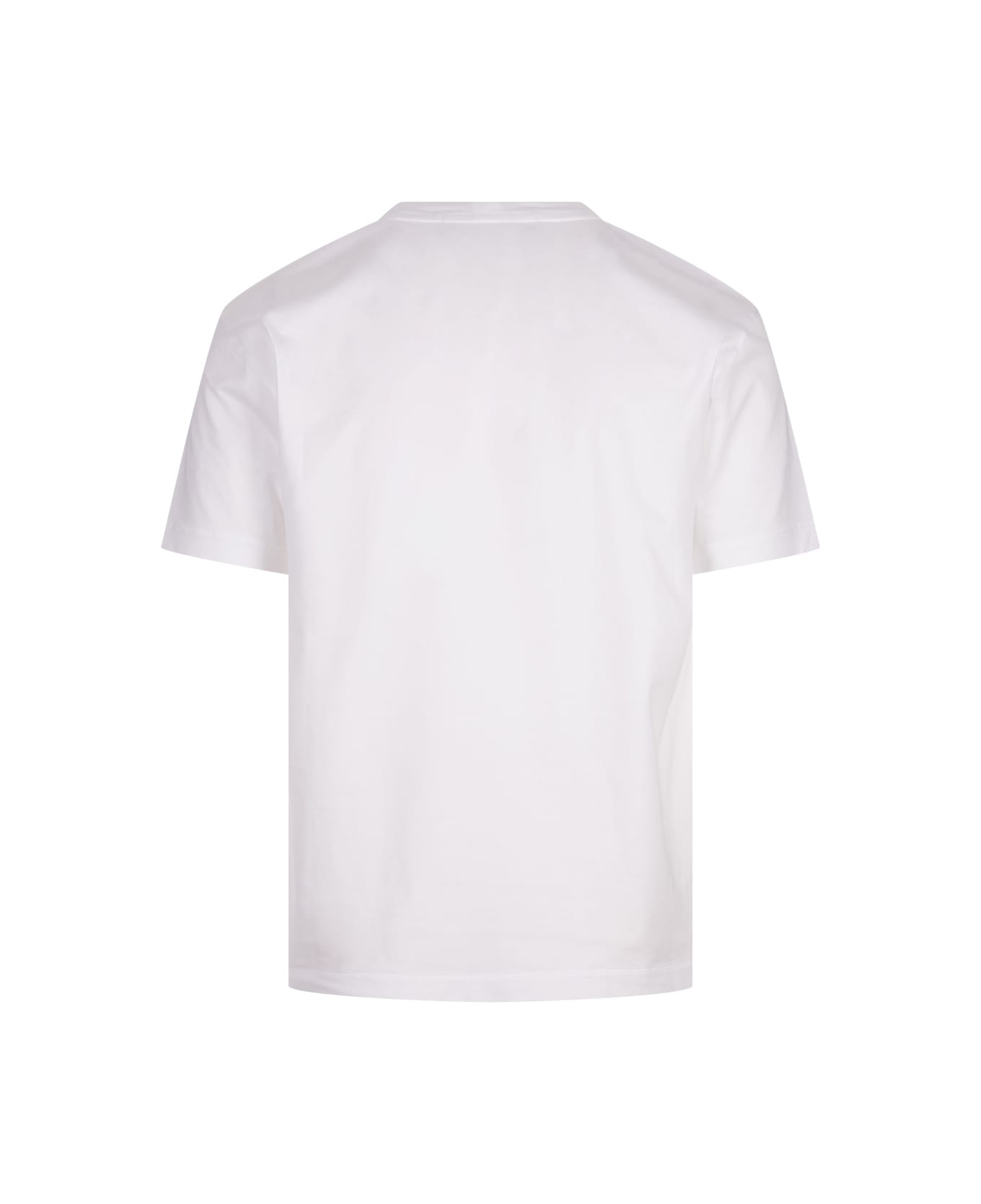 Stone Island White 60/2 Cotton T-shirt - White
