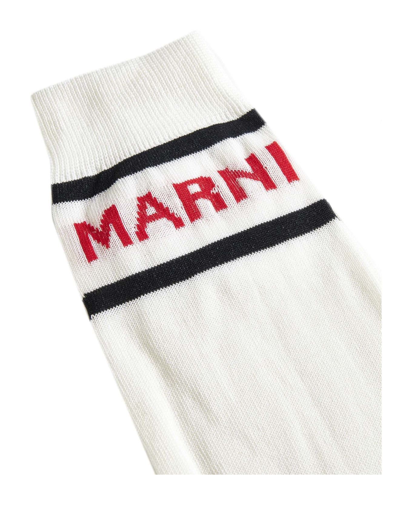 Marni Socks - Lily white