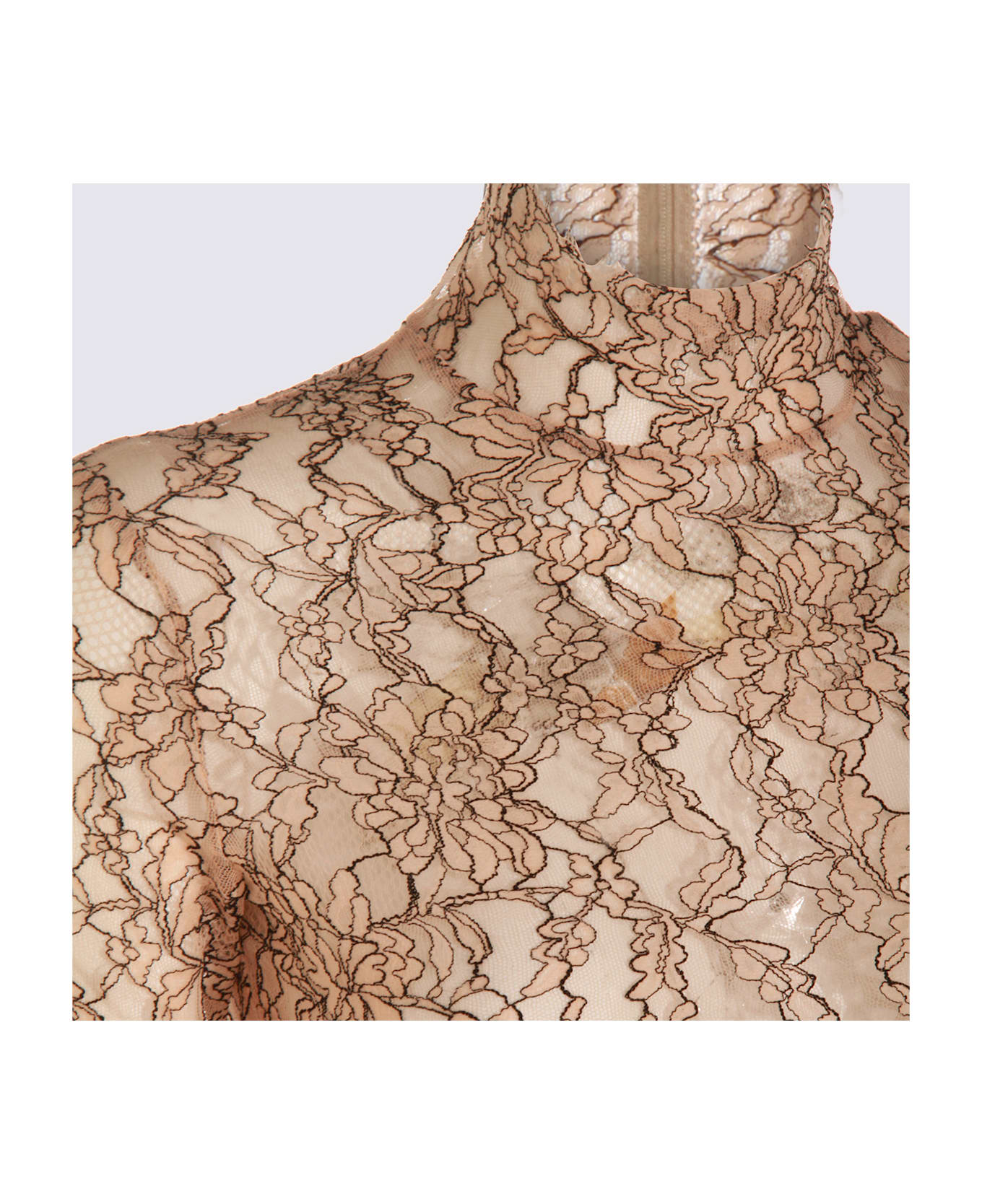 Valentino Pink Bodysuit - SKIN/NERO