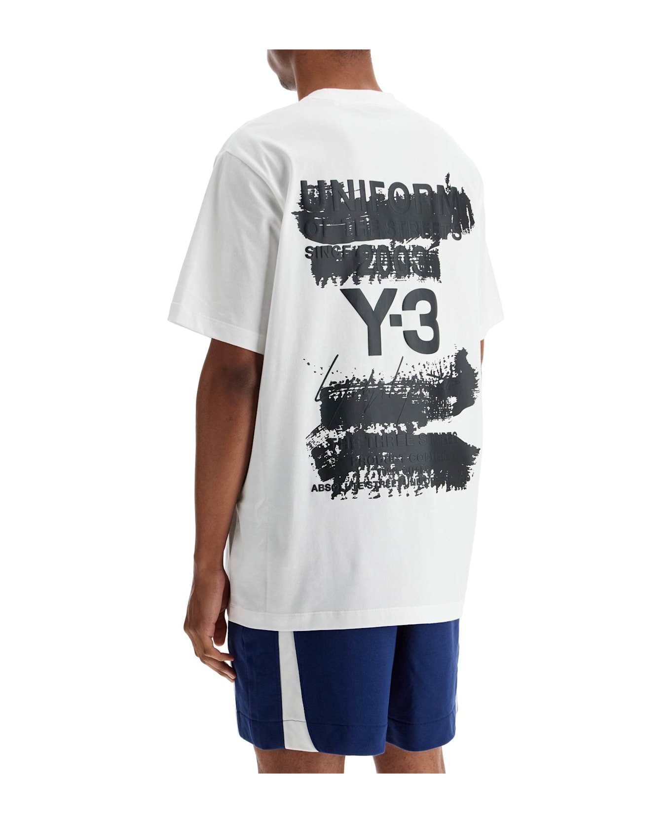 Y-3 T-shirt Regular - White