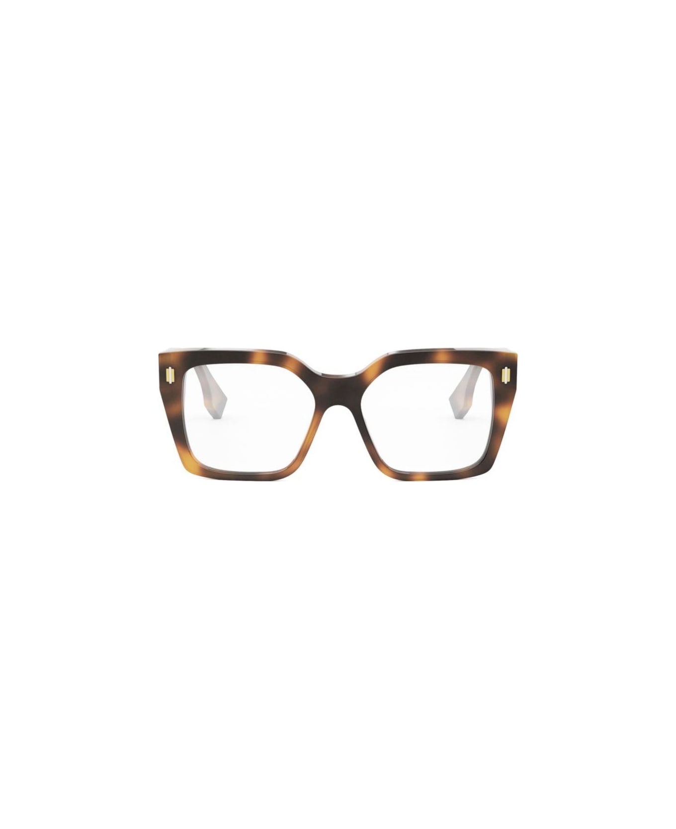 Fendi Eyewear Square Frame Glasses - 053 アイウェア