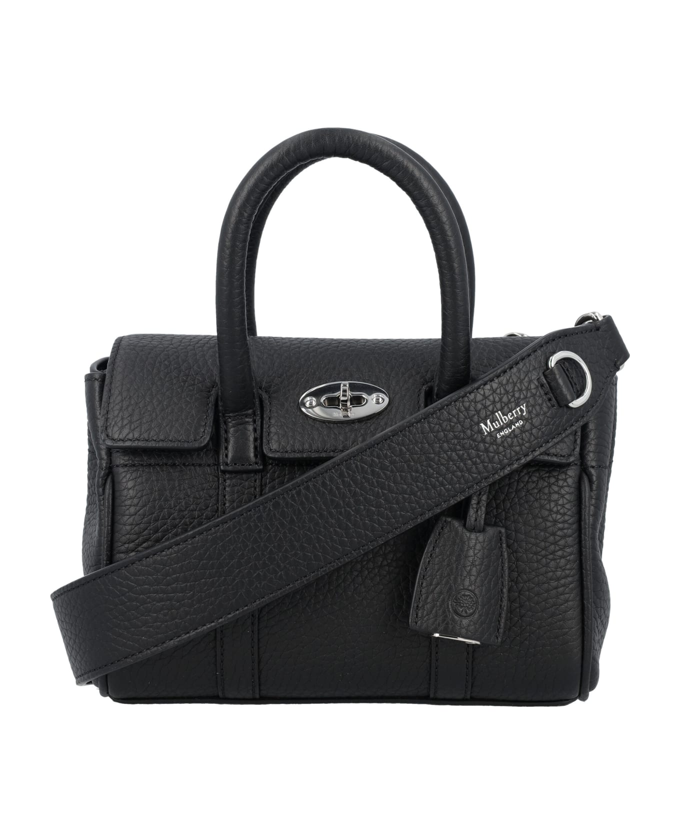 Mulberry Mini Bayswater - BLACK トートバッグ