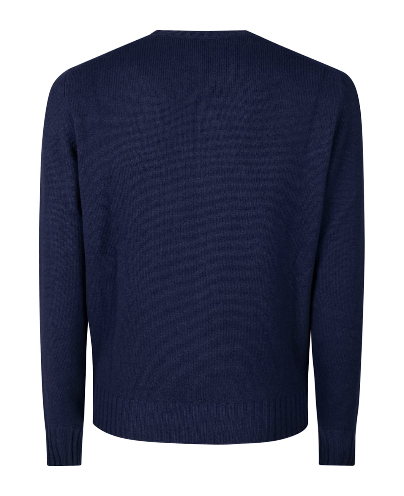 Filippo De Laurentiis Crewneck Wool Cashmere - Indigo Cloud