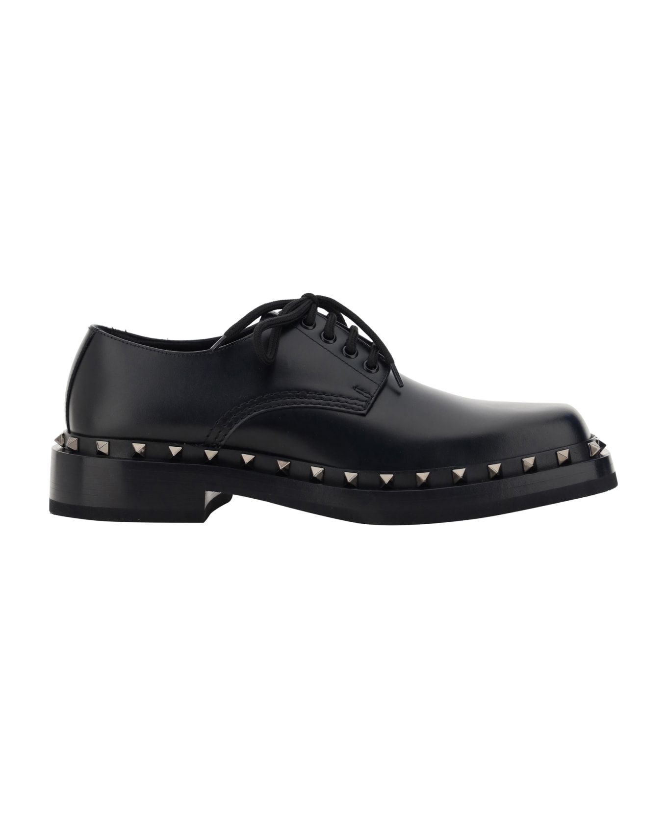 Valentino Garavani Garavani Rockstud Derby Shoes TOMMY - Black