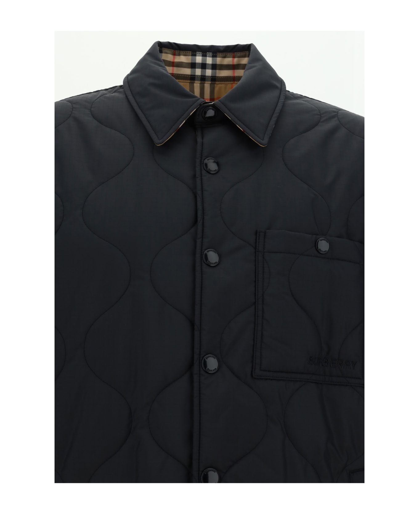 Burberry Reversible Jacket - Black ジャケット