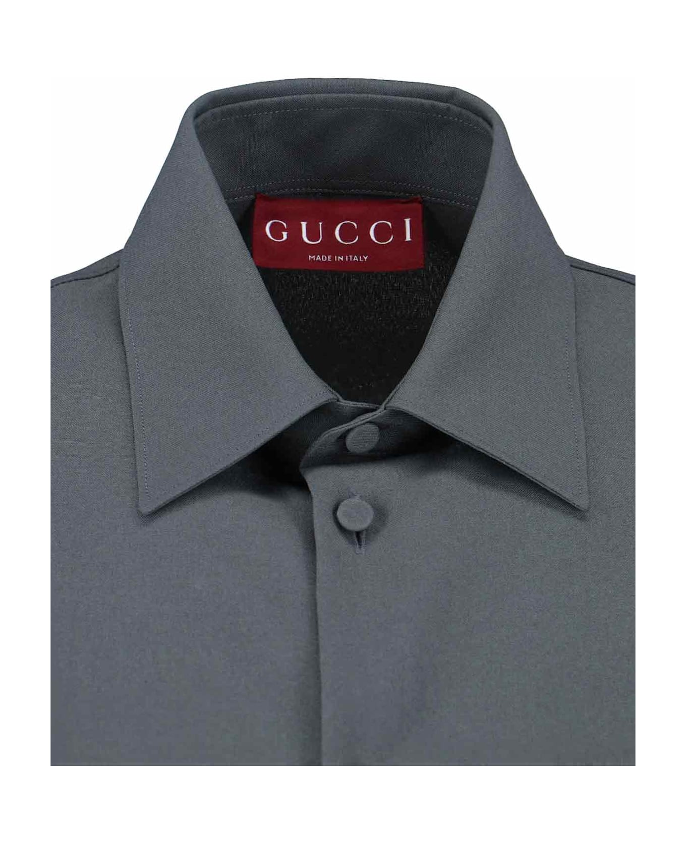 Gucci 
horsebit
 Shirt - Gray