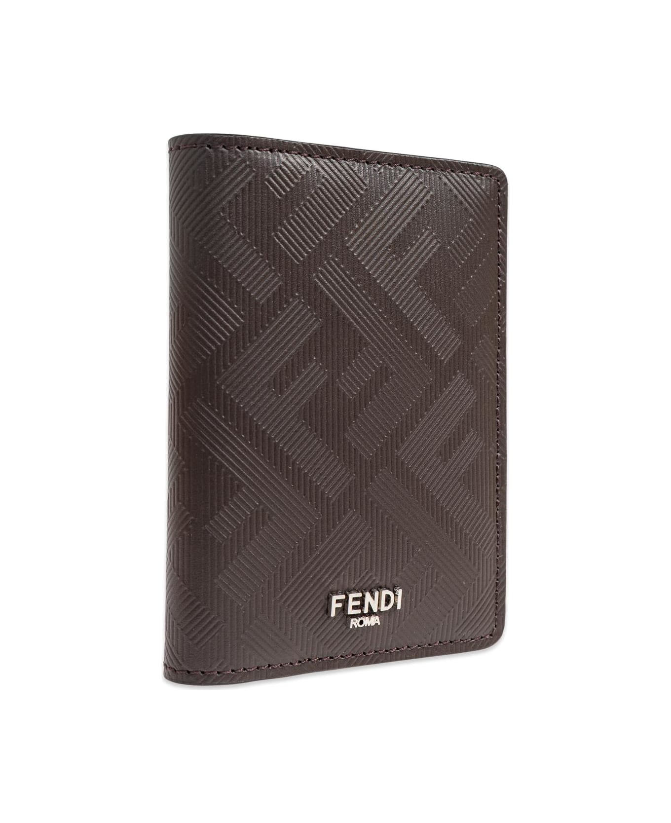 Fendi Card Case - BROWN