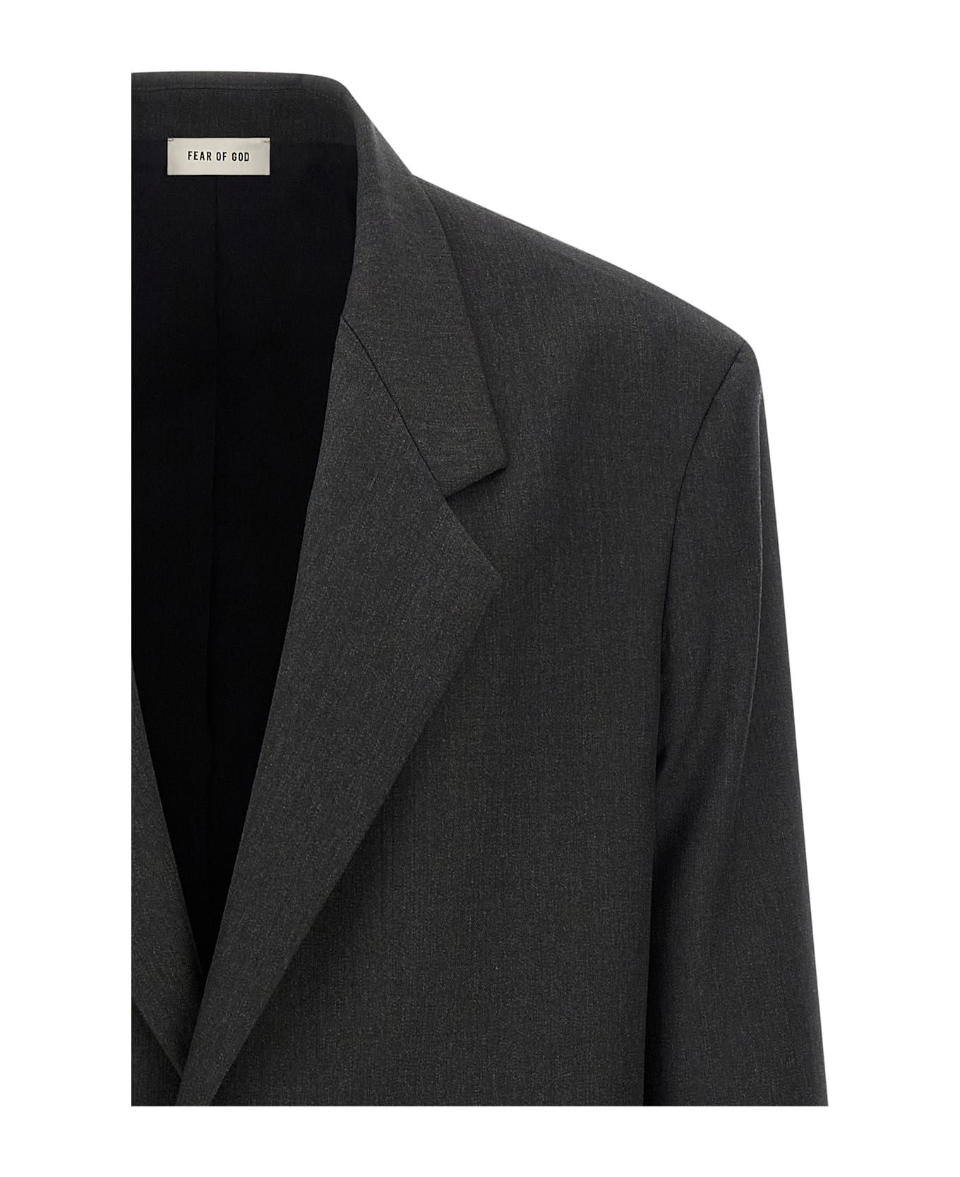 Fear of God Single-breasted Blazer - Gray