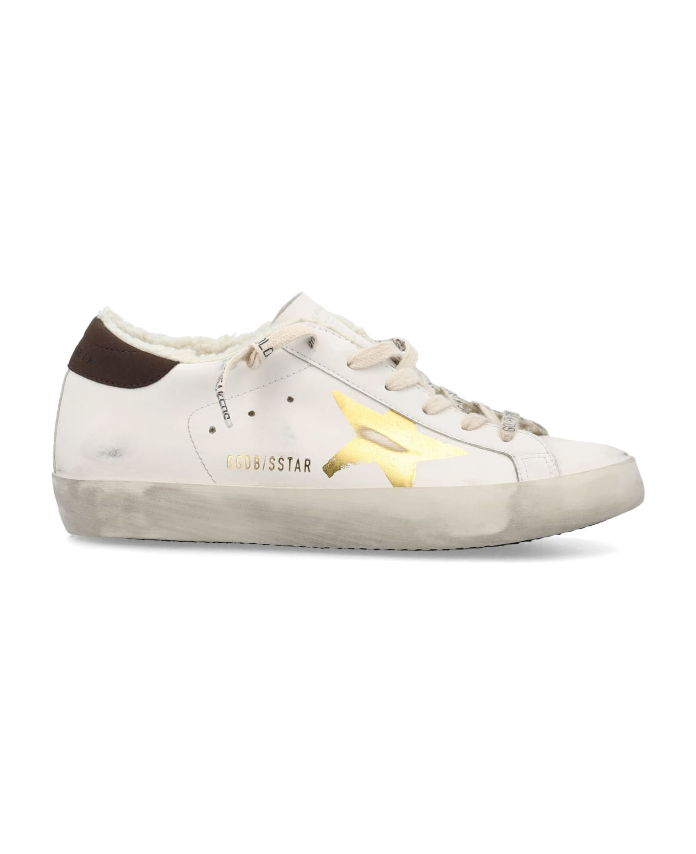 Golden Goose Super Star Sneakers - White/Gold スニーカー