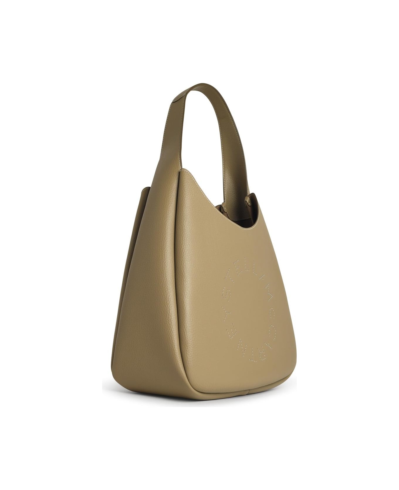 Stella McCartney 
soft
 Beige Vegan Leather Bag - Beige