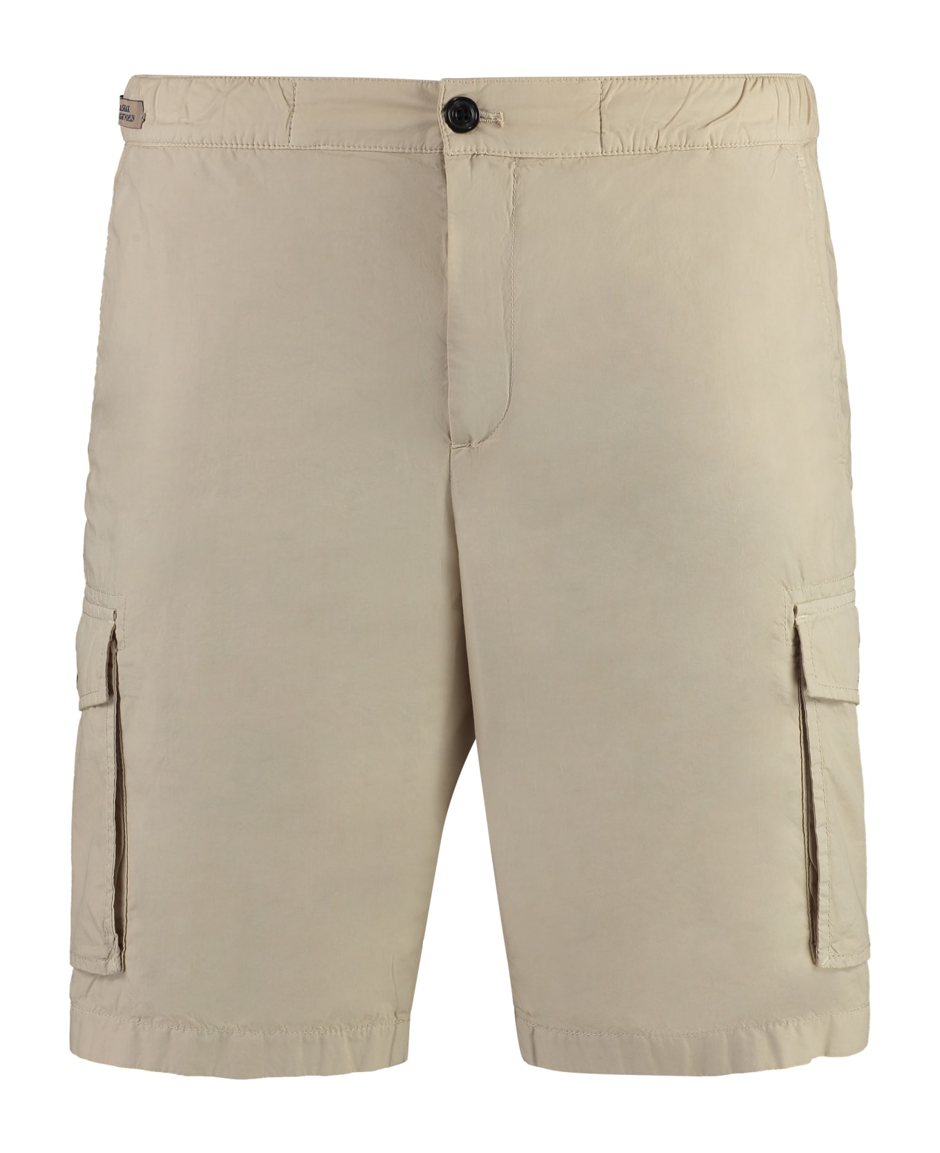 Paul&Shark Cotton Bermuda Shorts - Sand