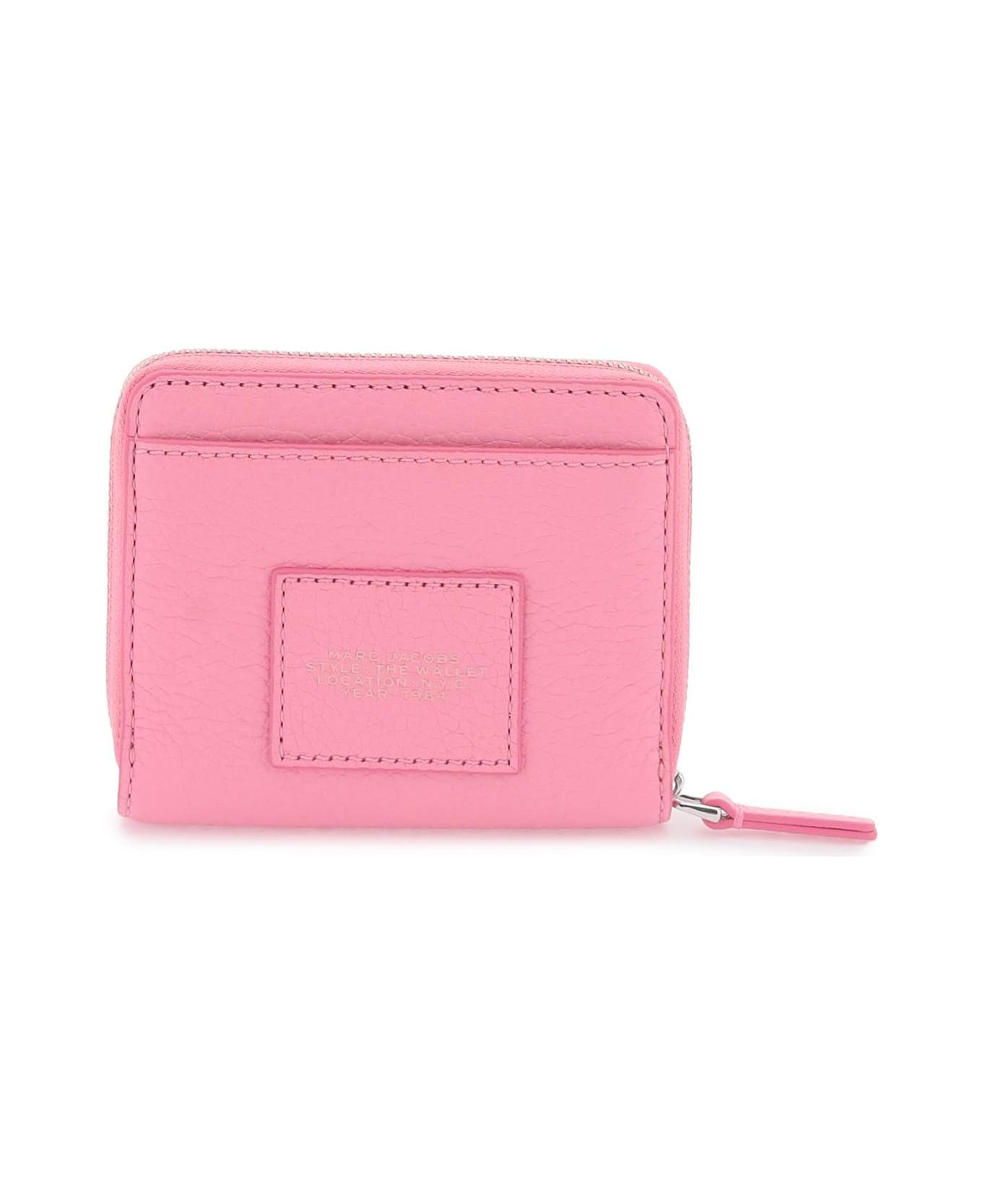 Marc Jacobs The Leather Mini Compact Wallet - PETAL PINK (Pink)