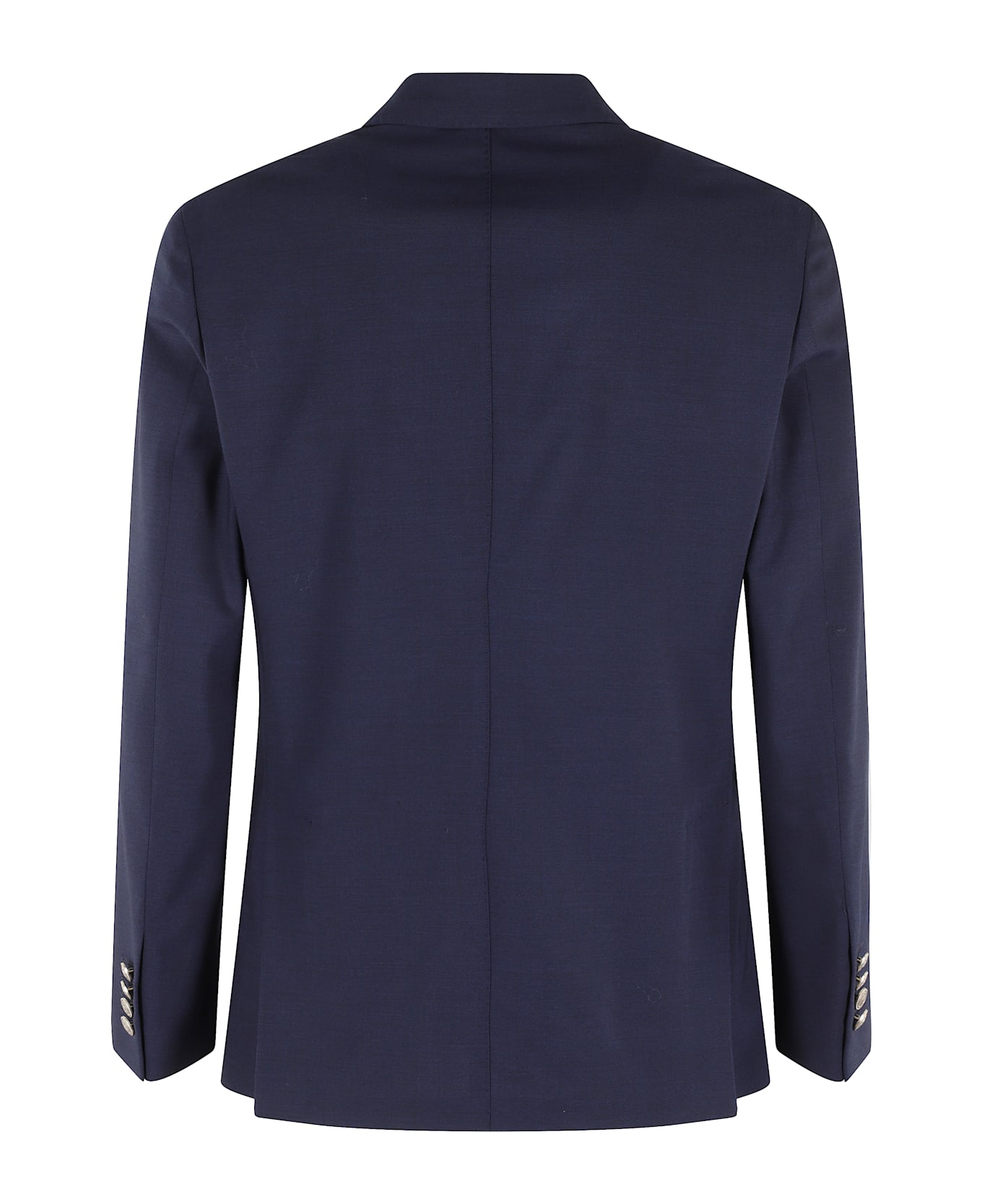 Eleventy Double-breasted Blazer - Nn Blu