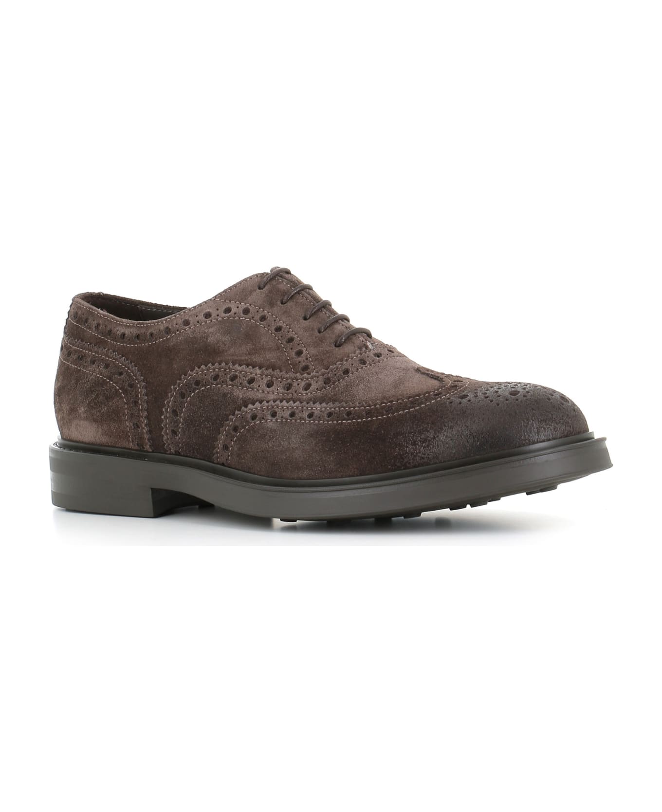 Green George Brogue 9012-2920 - Ebony