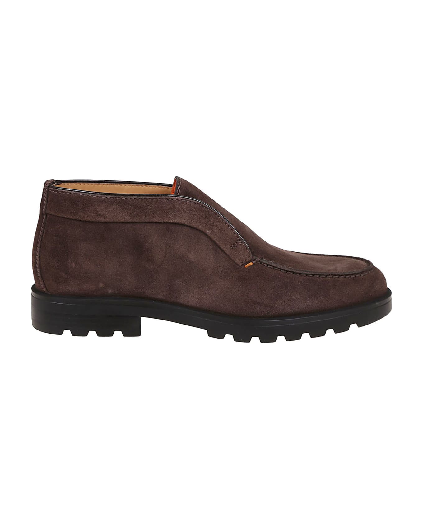 Santoni Rock Men Shoes - Dark Brown