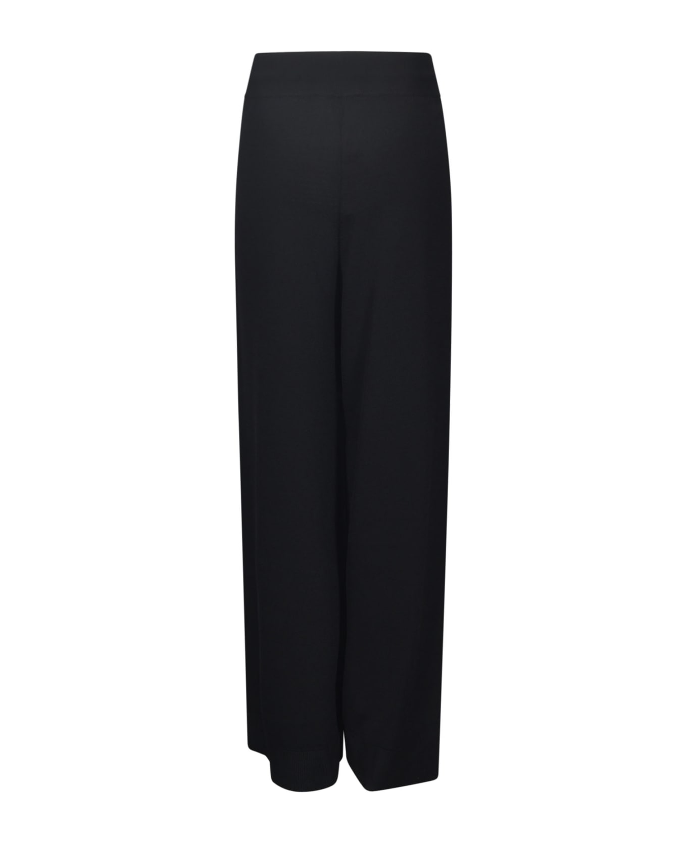 Ermanno Scervino Laced Long Trousers - Black ボトムス