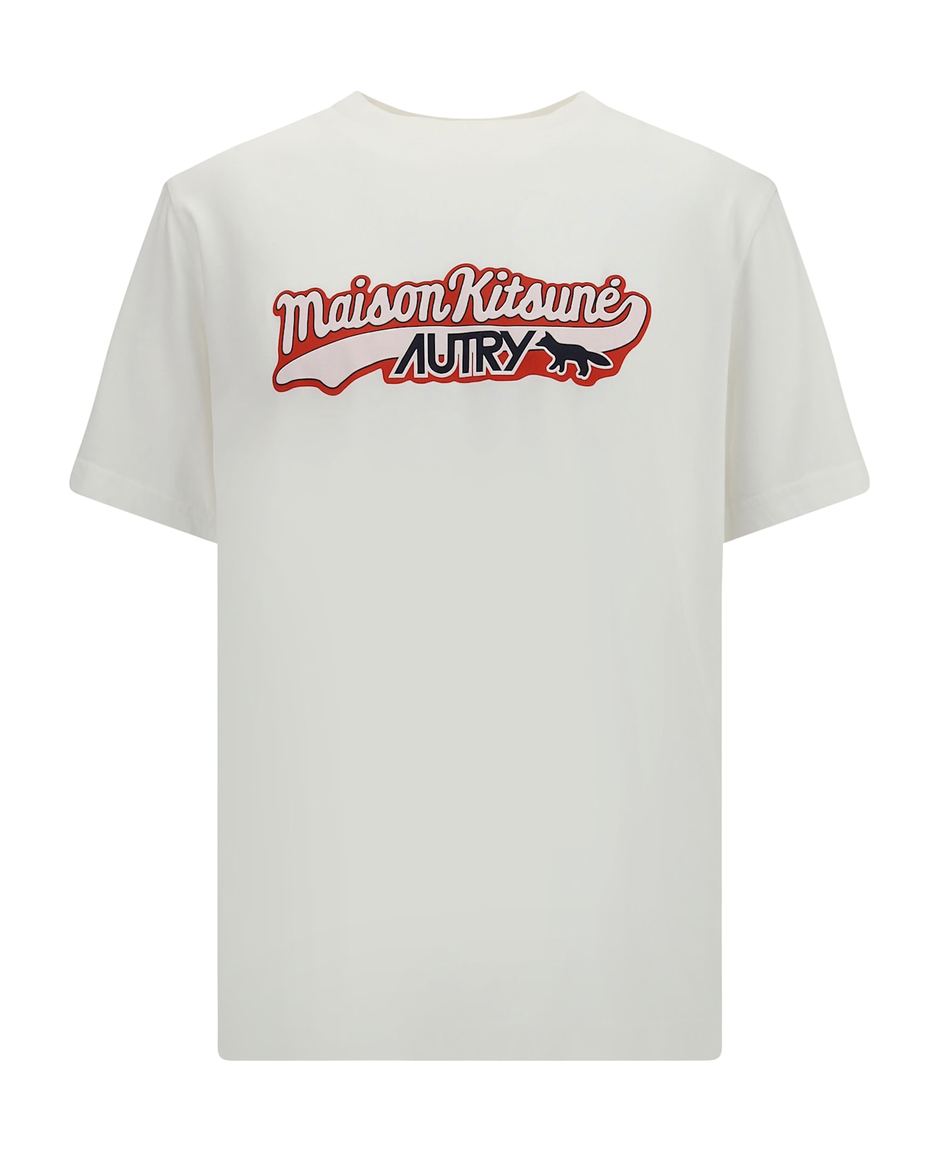 Autry Cotton T-shirt By Autry X Maison Kitsuné