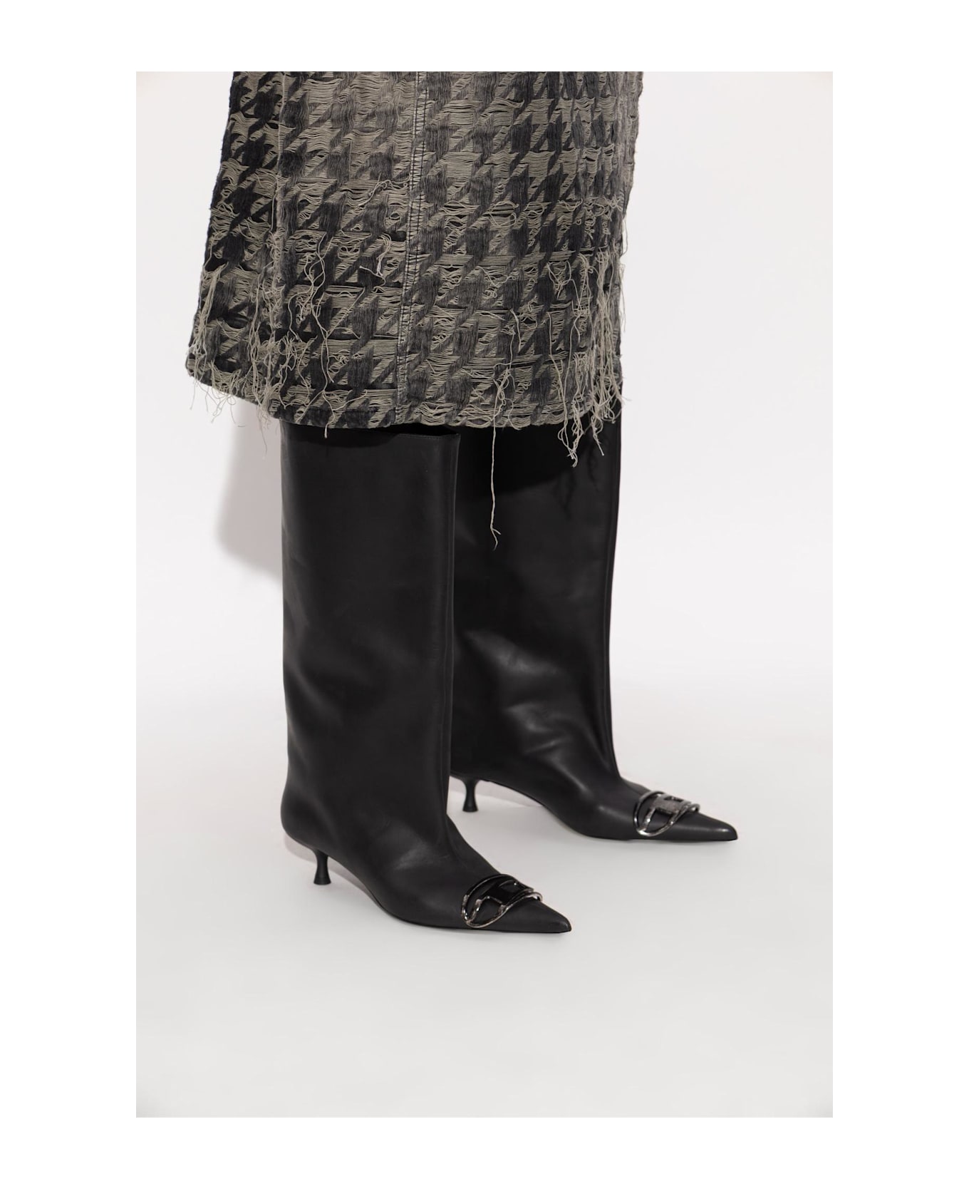 Diesel Heeled Boots 
d-venus
 - Black