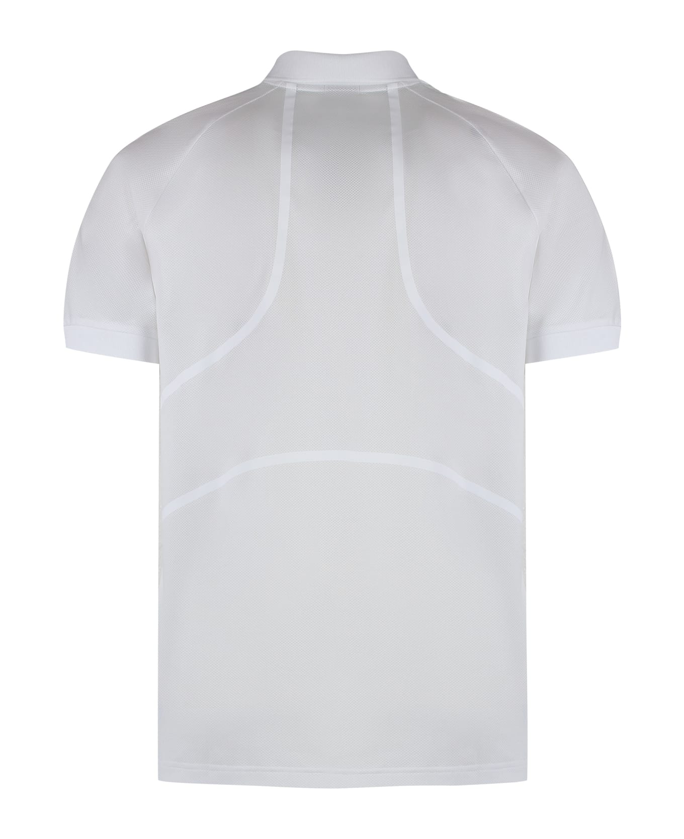 Hugo Boss Technical Fabric Polo Shirt - White
