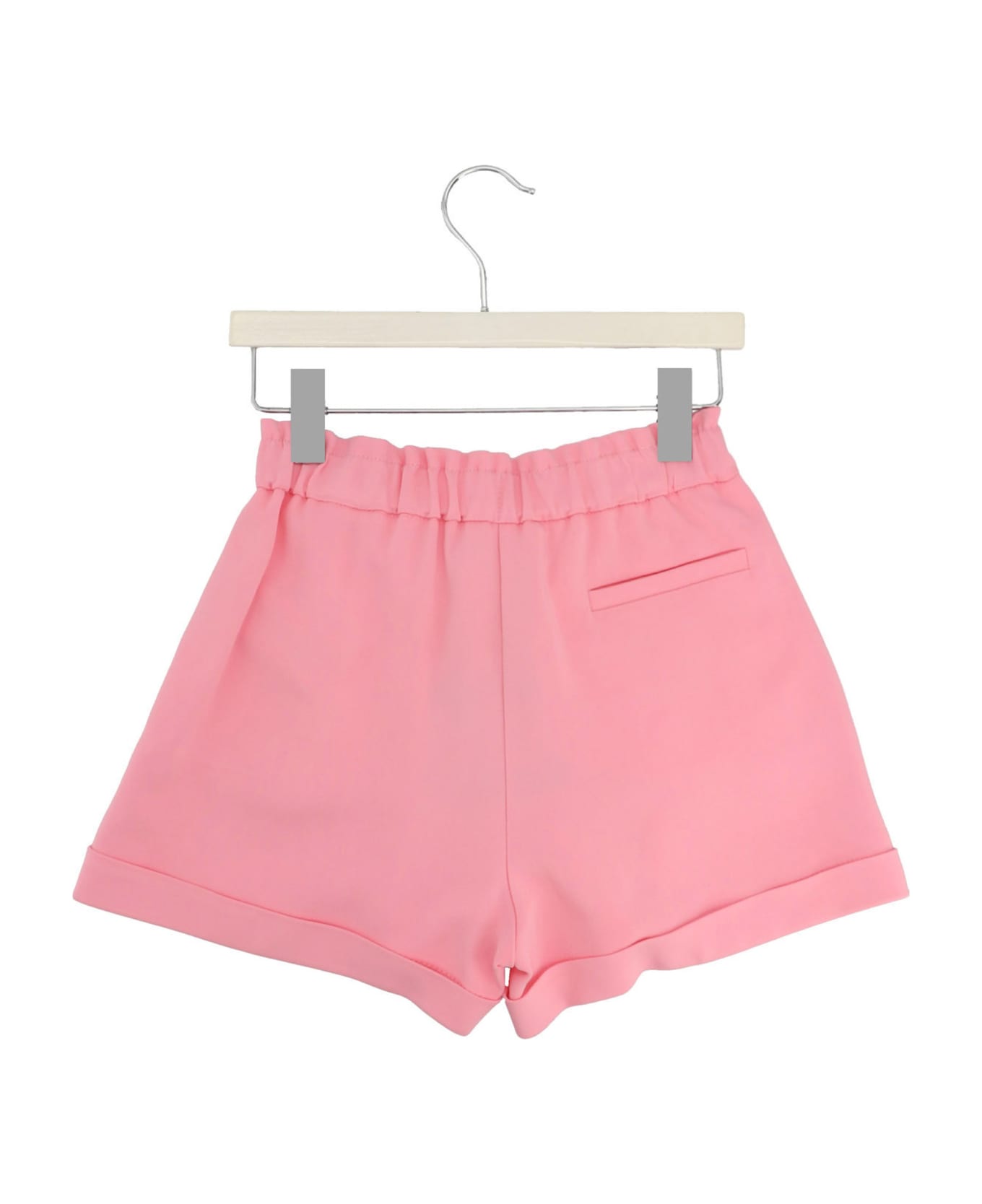 Douuod Shorts With Pleats - Pink