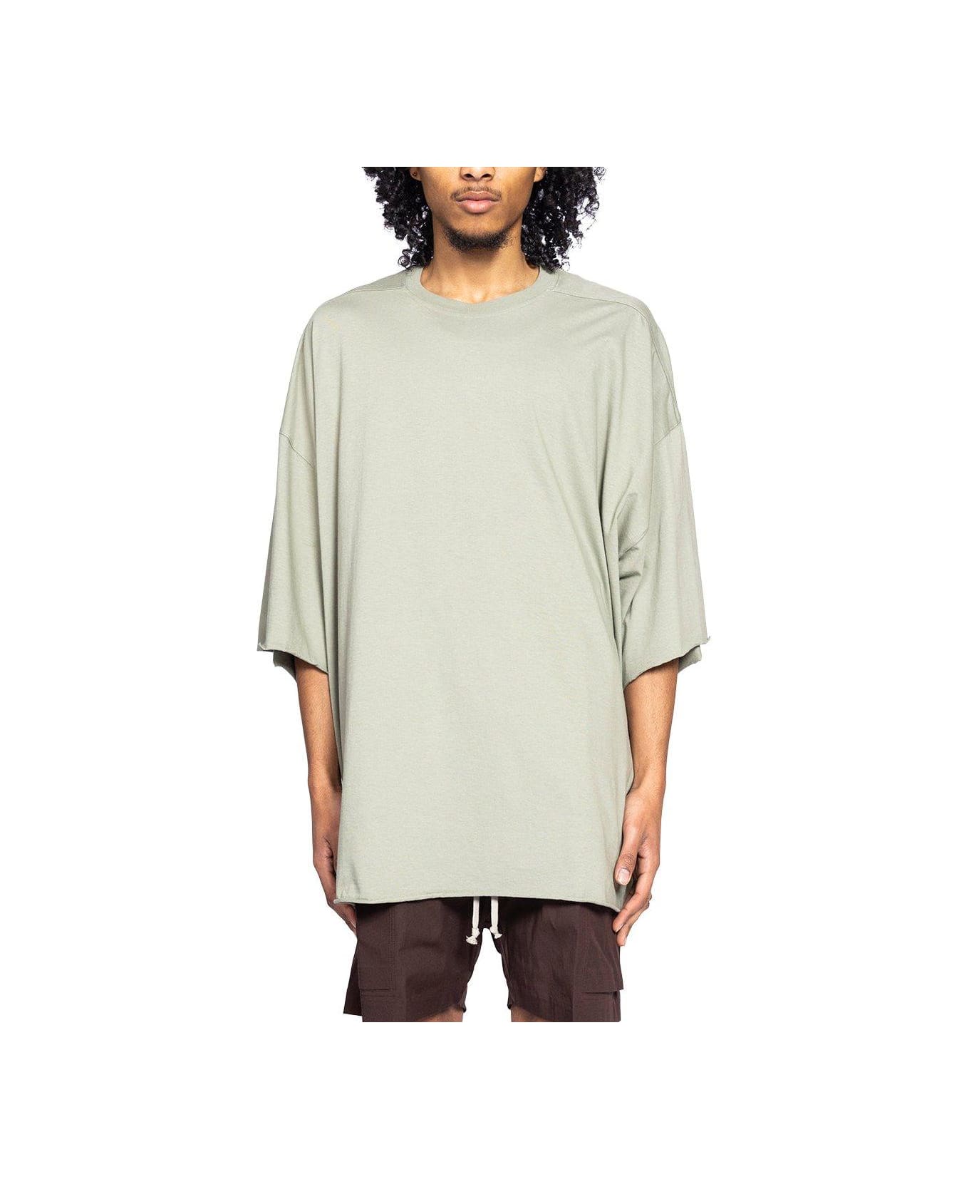 Rick Owens Crewneck Oversized T-shirt - Green