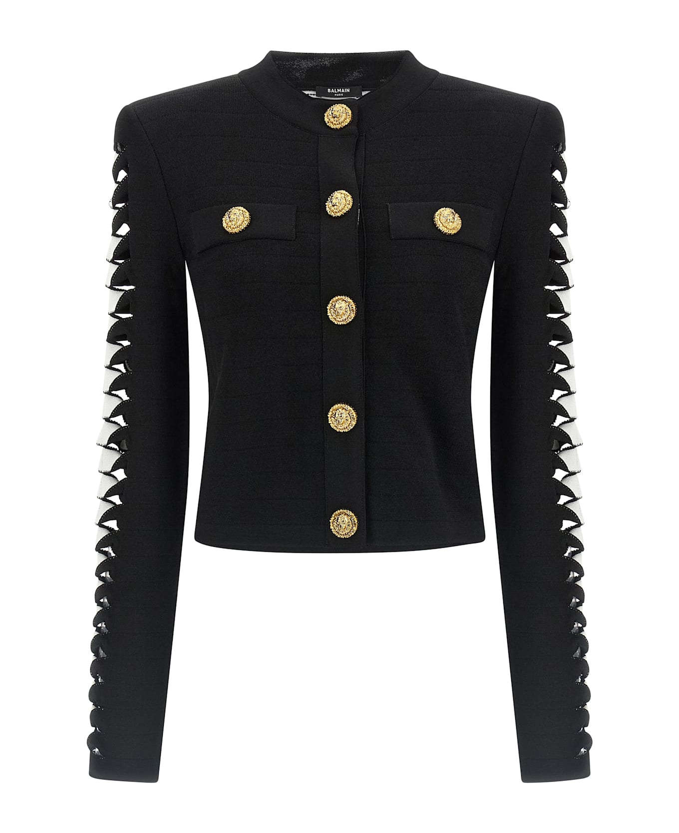 Balmain Cut-out Blazer - Black  