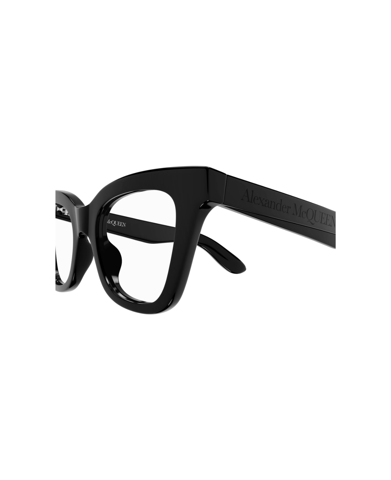 Alexander McQueen Eyewear AM0394o 001 Glasses