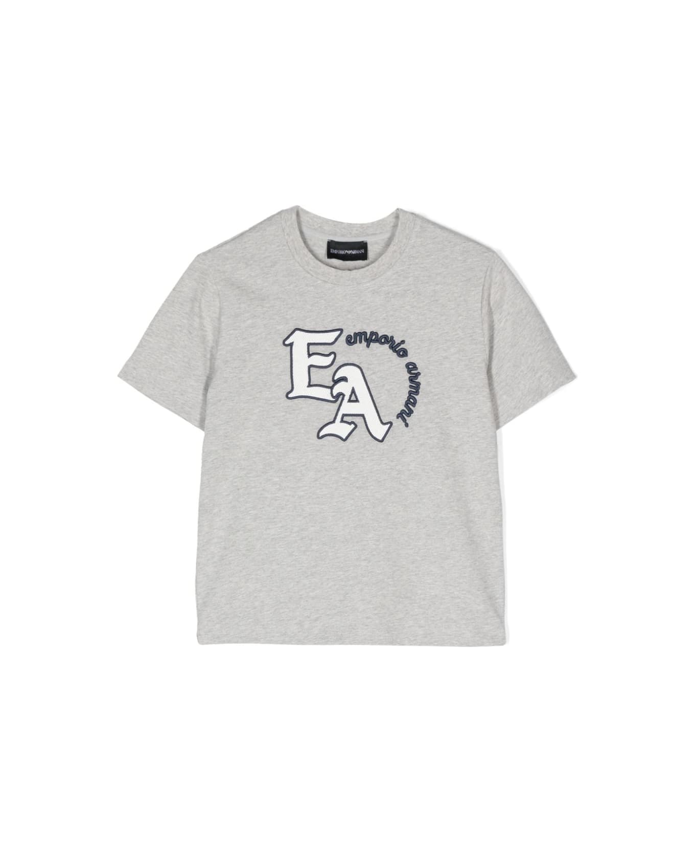 Emporio Armani Gray T-shirt Boy - Grey