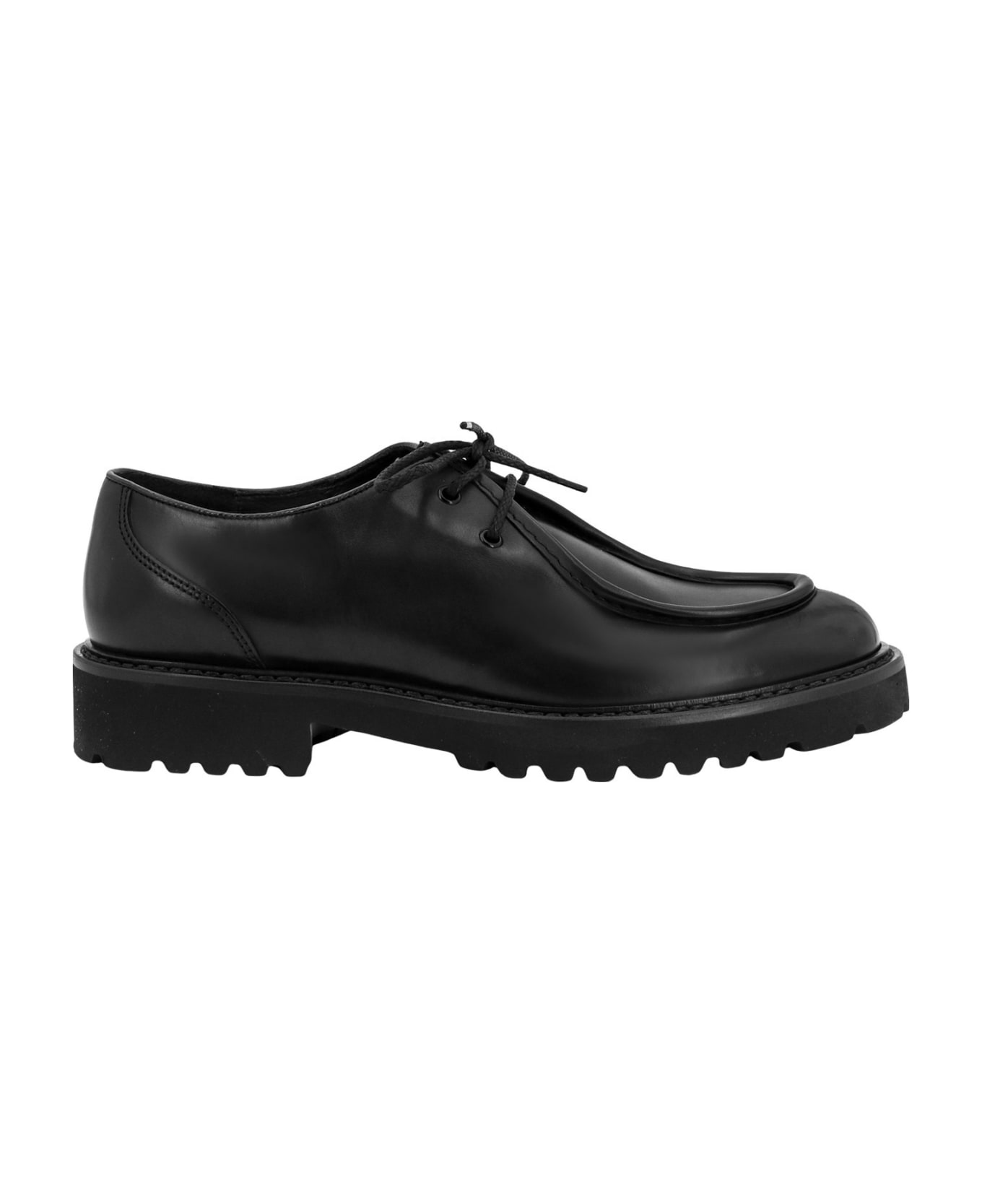 Doucal's Lace-up Shoe - Nero