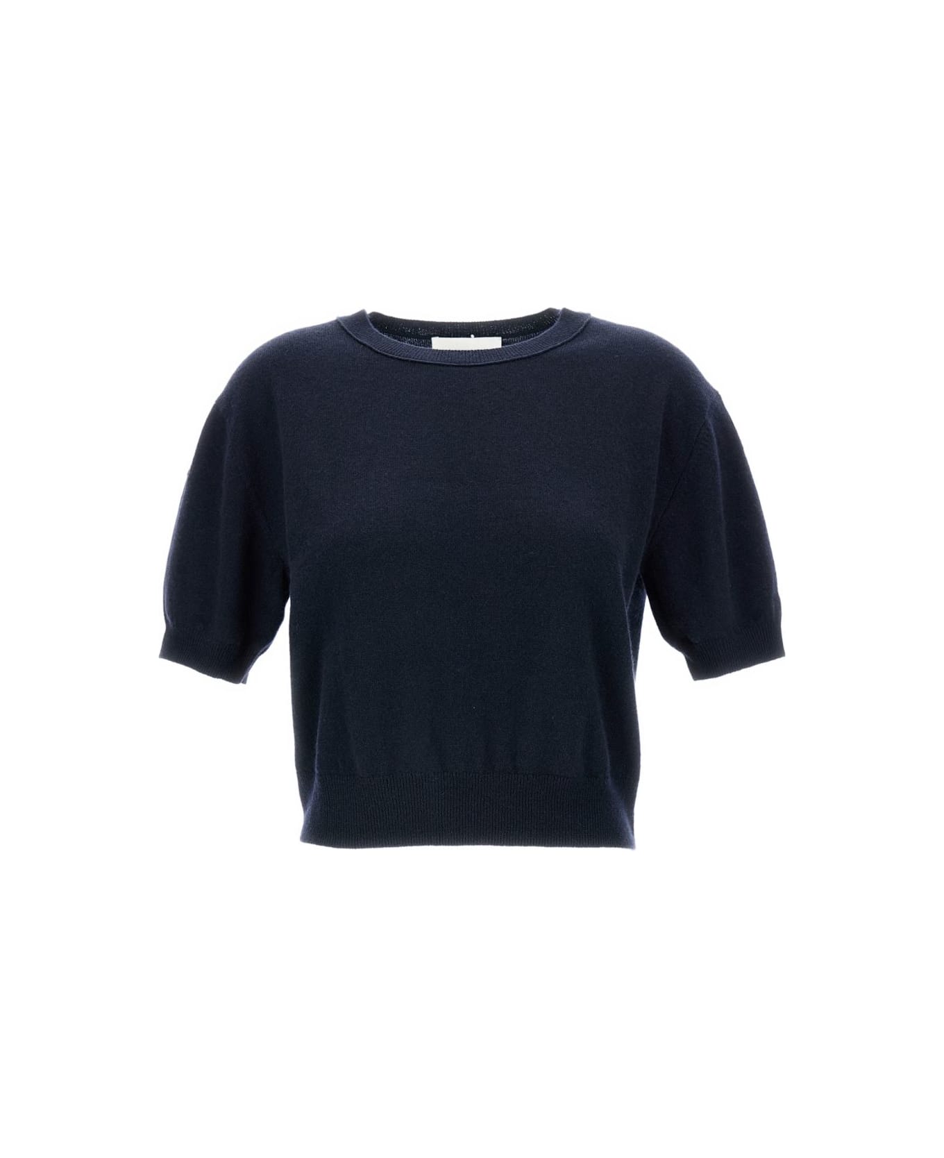 Lisa Yang Genevra Cashmere Top - Blue