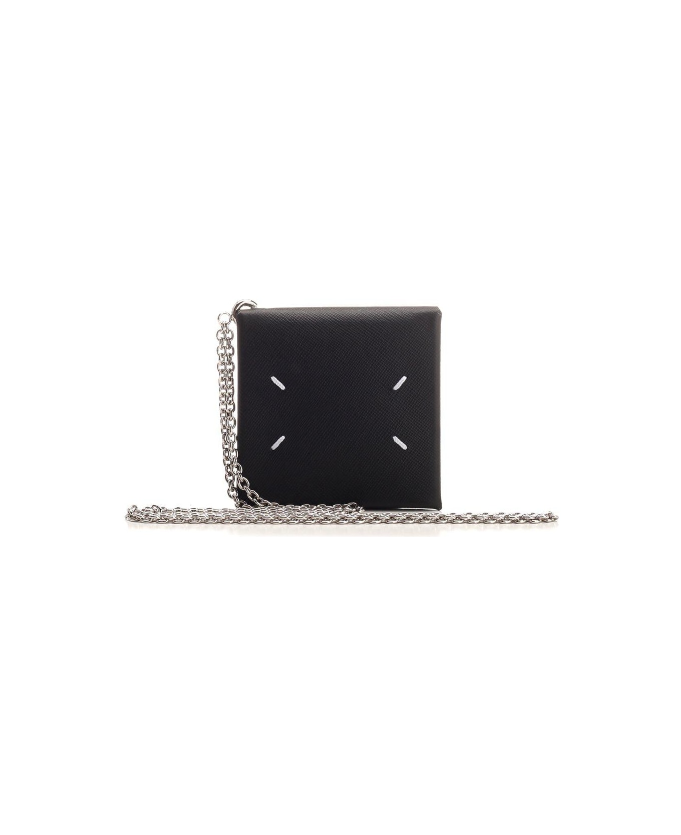 Maison Margiela Four-stitch Bifold Cardholder - Black 財布