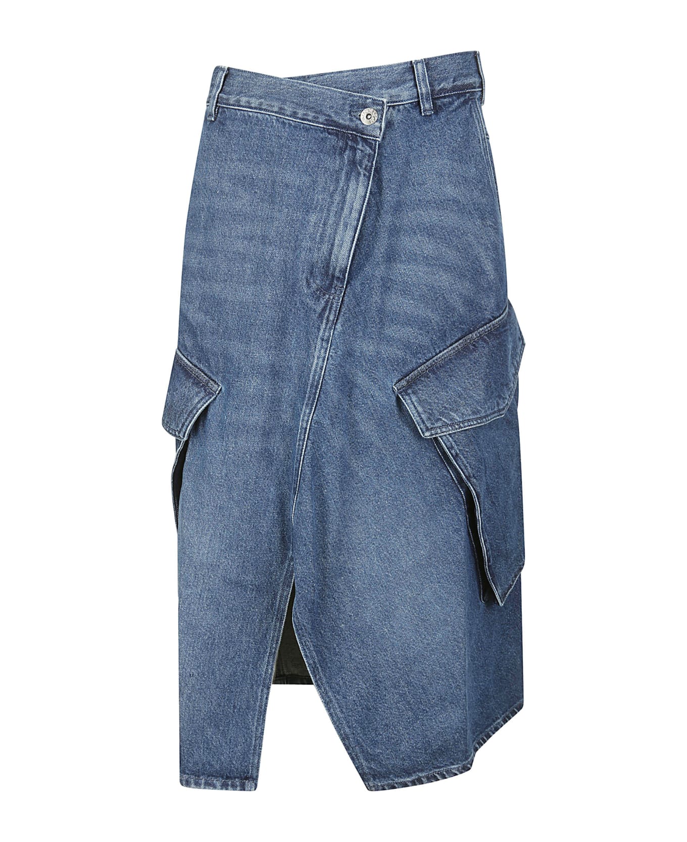 J.W. Anderson Cargo Pocket Midi Skirt - BLUE スカート