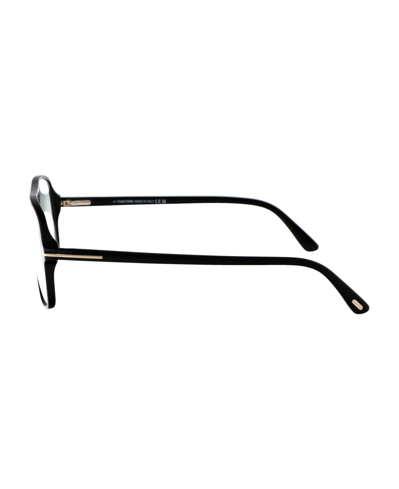 Tom Ford Eyewear Ft5737-b Glasses - 001 Nero Lucido アイウェア