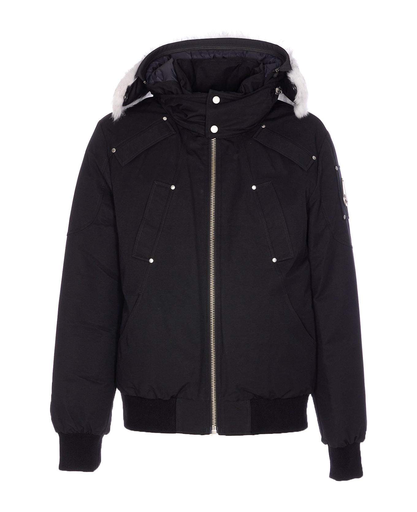 Moose Knuckles Original Ballistic Bomber - Black