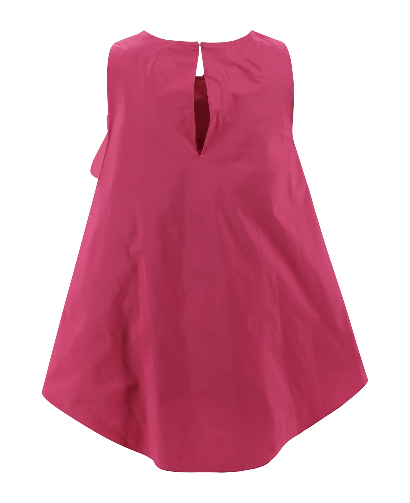 Parosh Ruffled Blouse - Fuchsia
