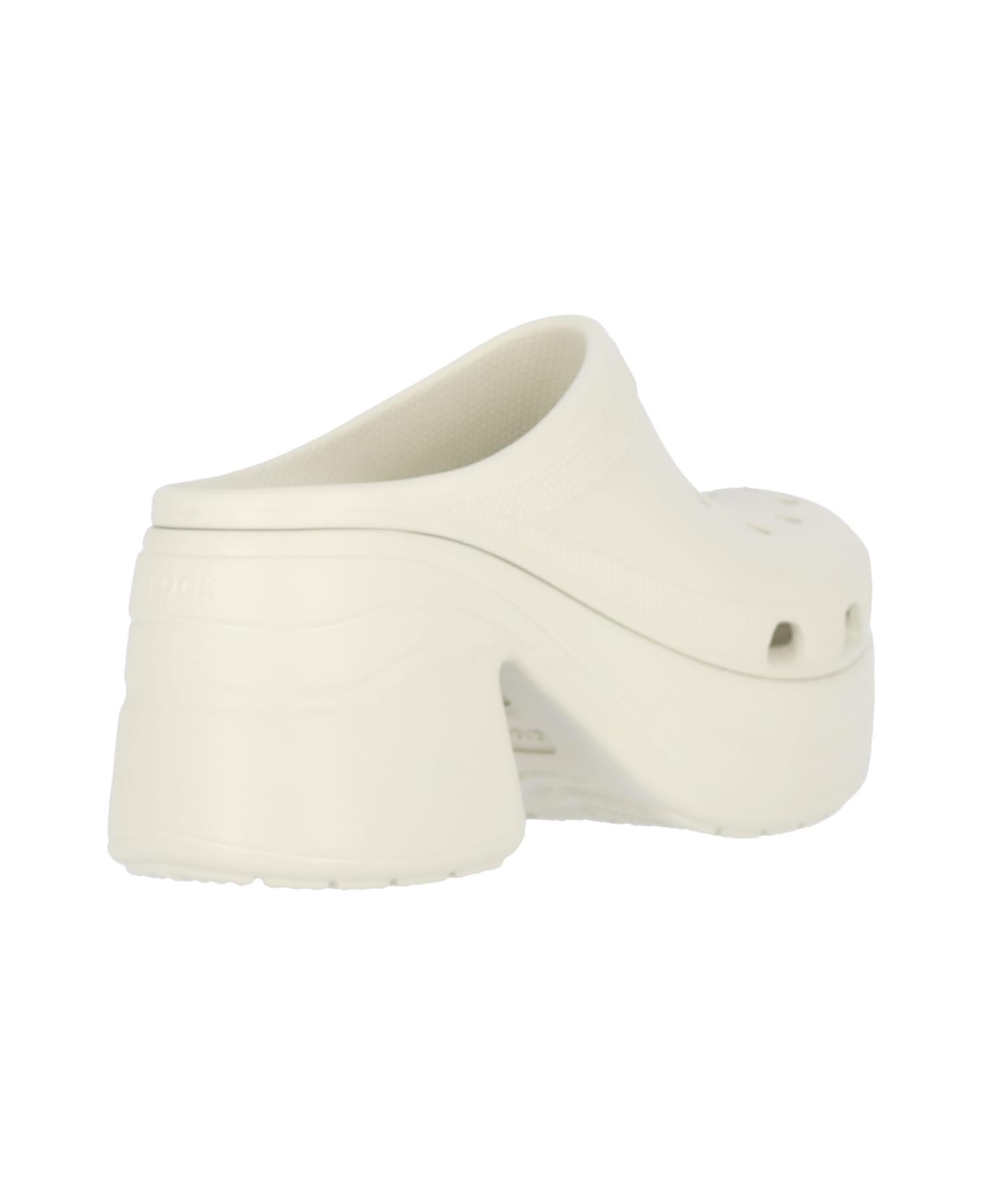 Crocs Mules Platform "siren" - Cream