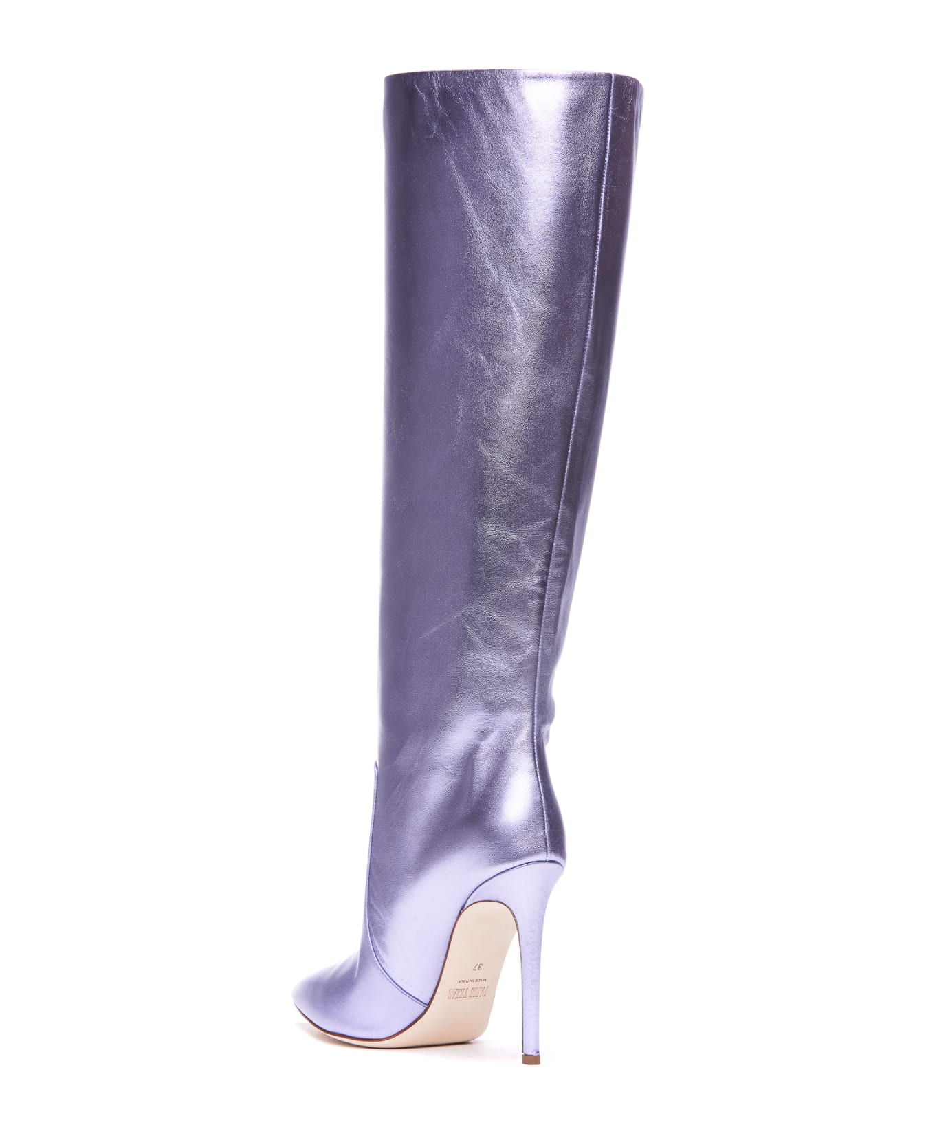 Paris Texas Stiletto Pump Boots - Violet ブーツ