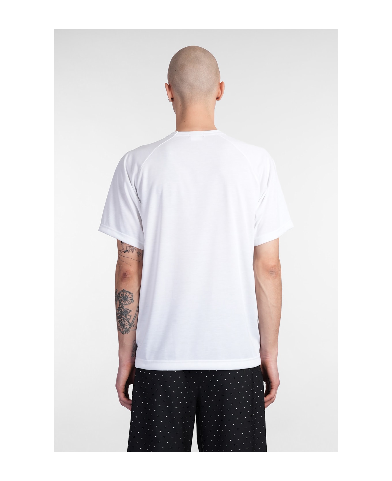 Comme Des Garçons Homme Plus T-shirt In White Polyester - white