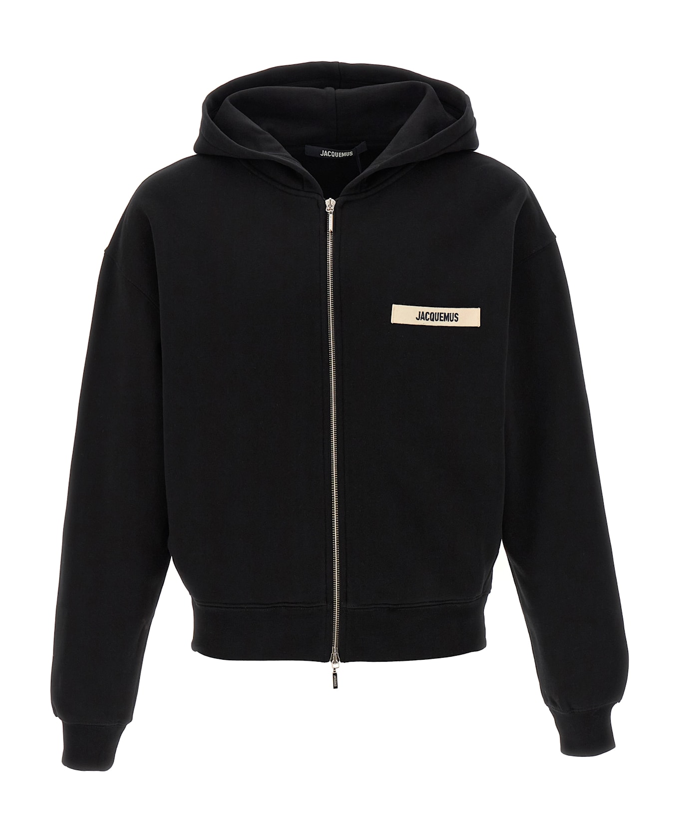 Jacquemus 
le Hoodie Grip Gros Grain
 Sweatshirt - Black  