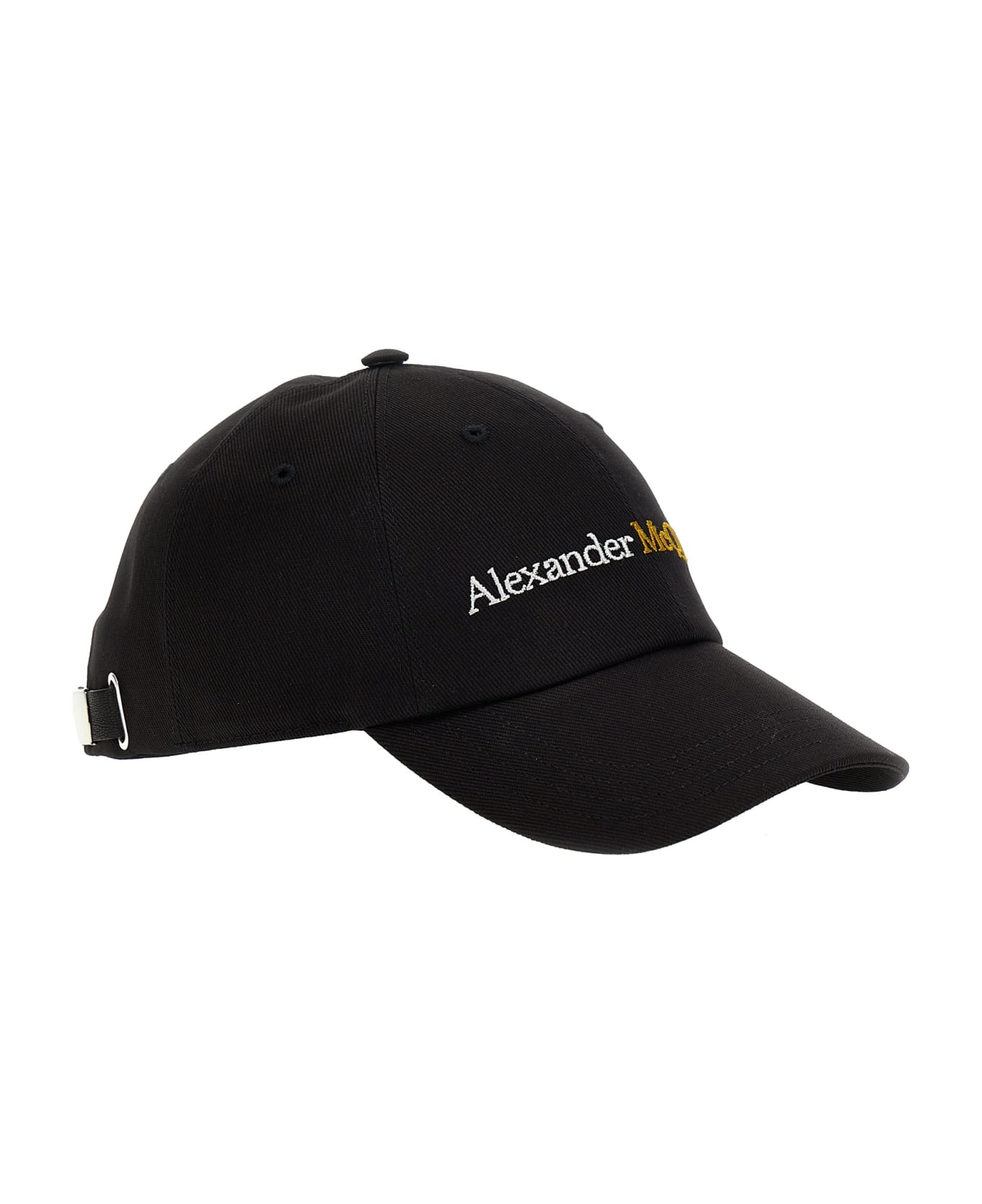 Alexander McQueen Logo Cap - Black  
